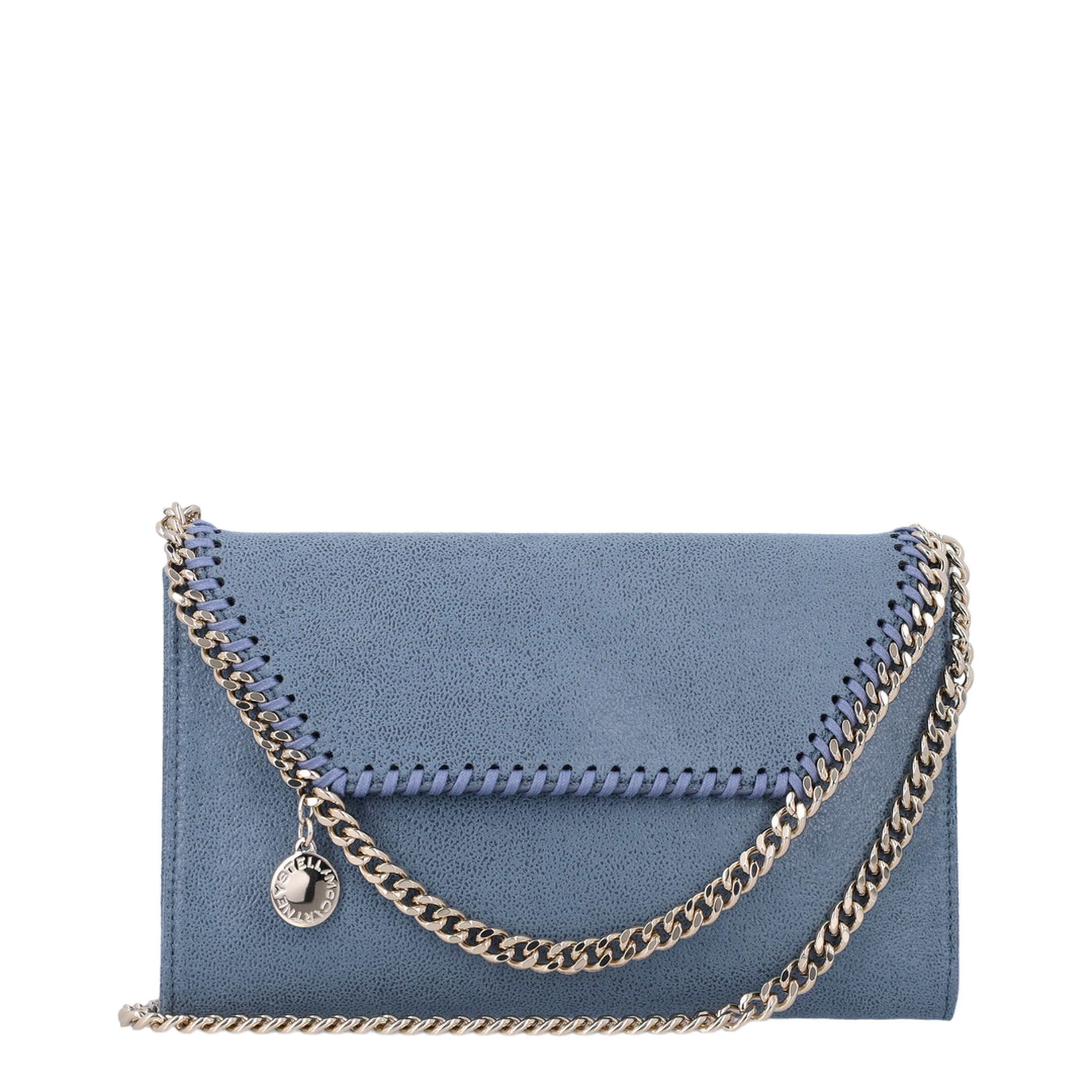Falabella Eco Leather Crossbody Bag - Light Blue