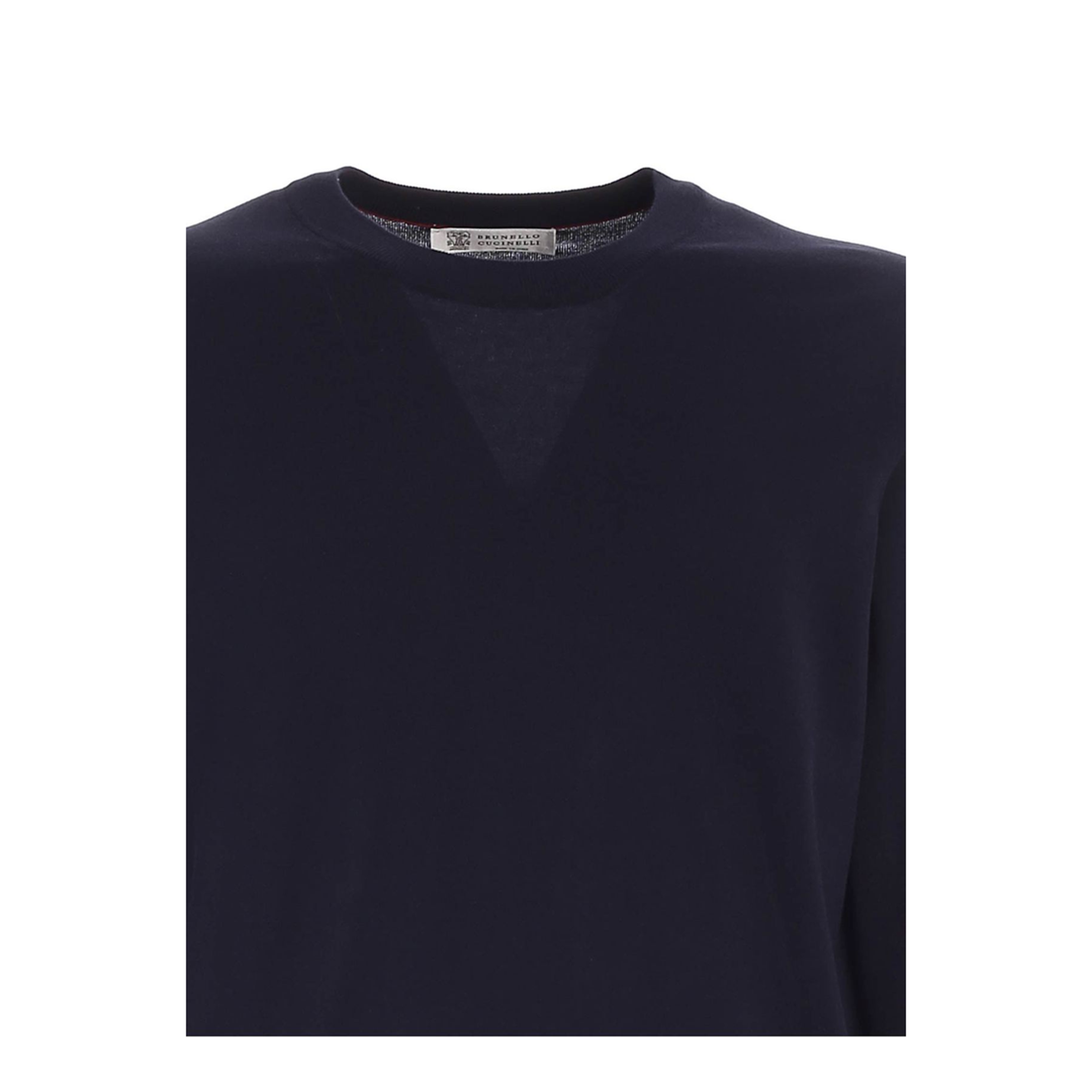 Navy Blue Cotton Sweater