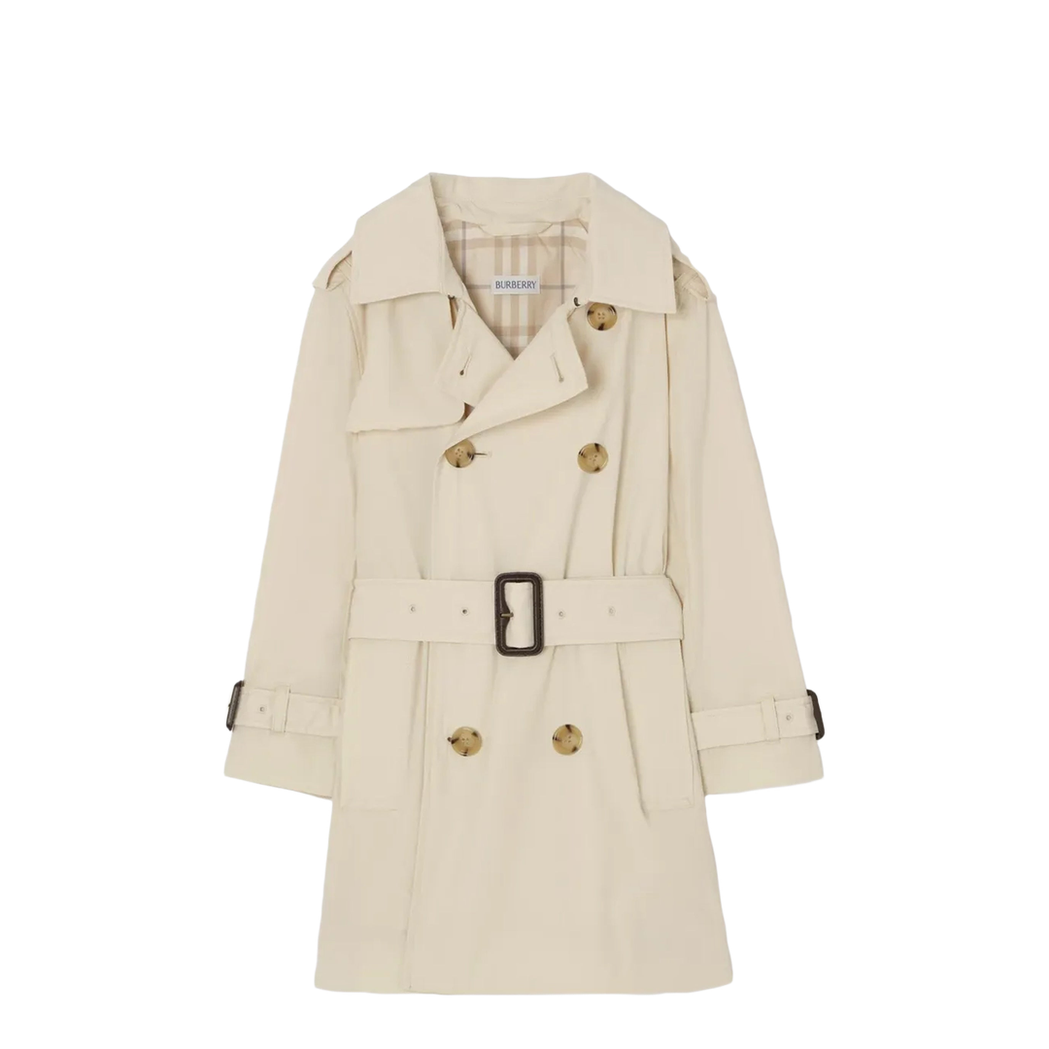 MAYFEYR - Burberry - Stretch Nylon Trench Coat In Dove Beige - 8126119136098B5220