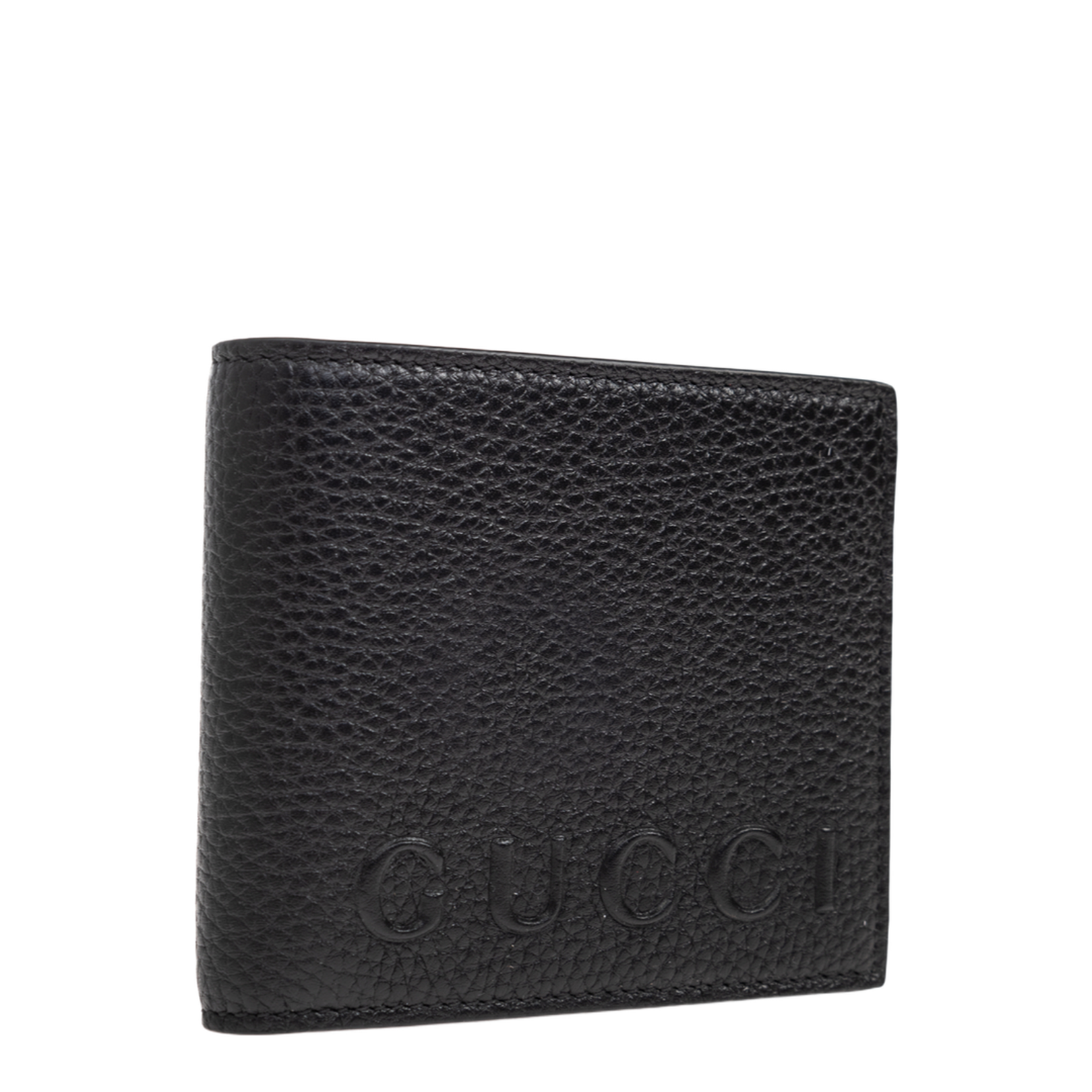 Bi-fold Wallet in Black Leather