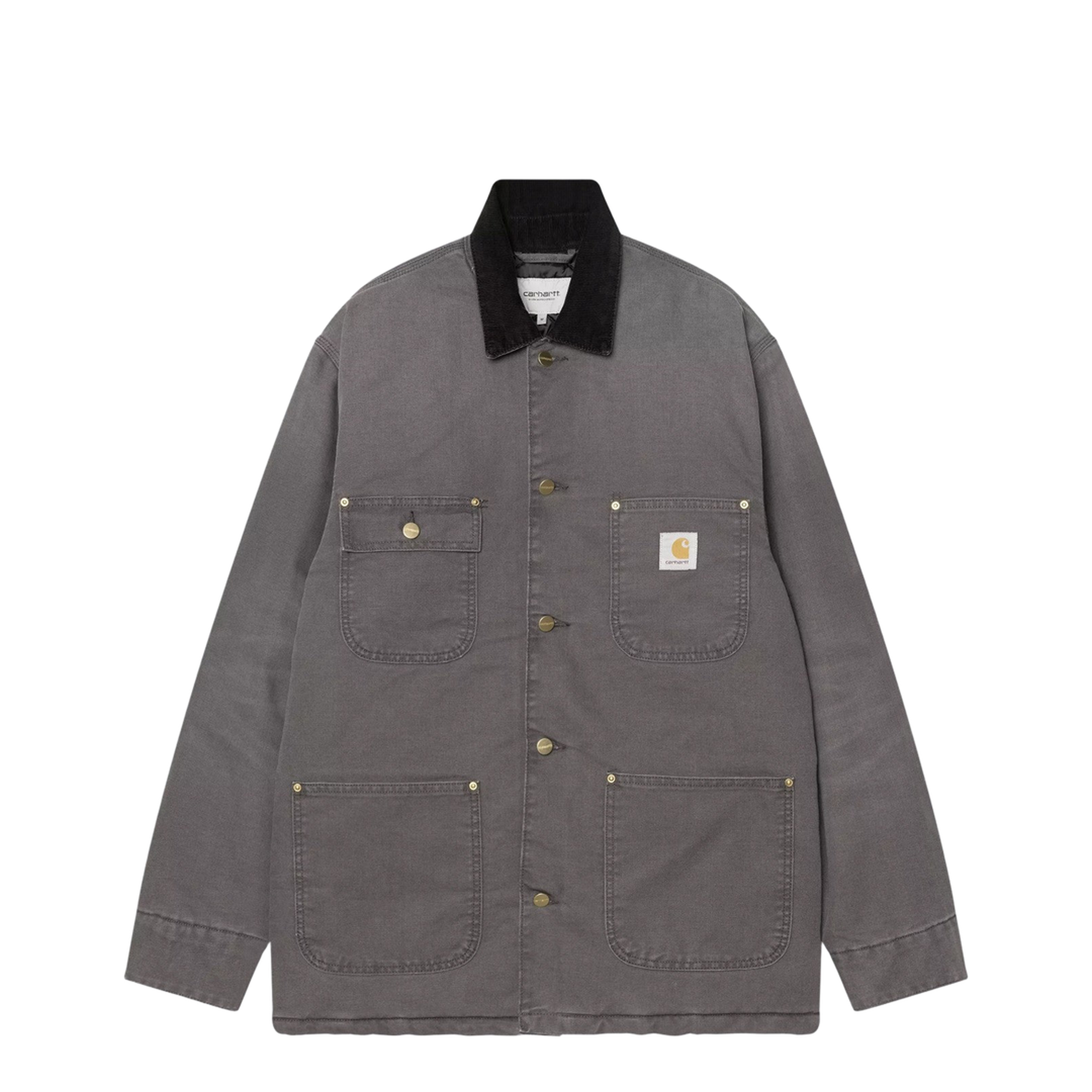 MAYFEYR - Carhartt Wip - Og Chore Coat Hamilton Graphite Black - I035613CO3CL4O