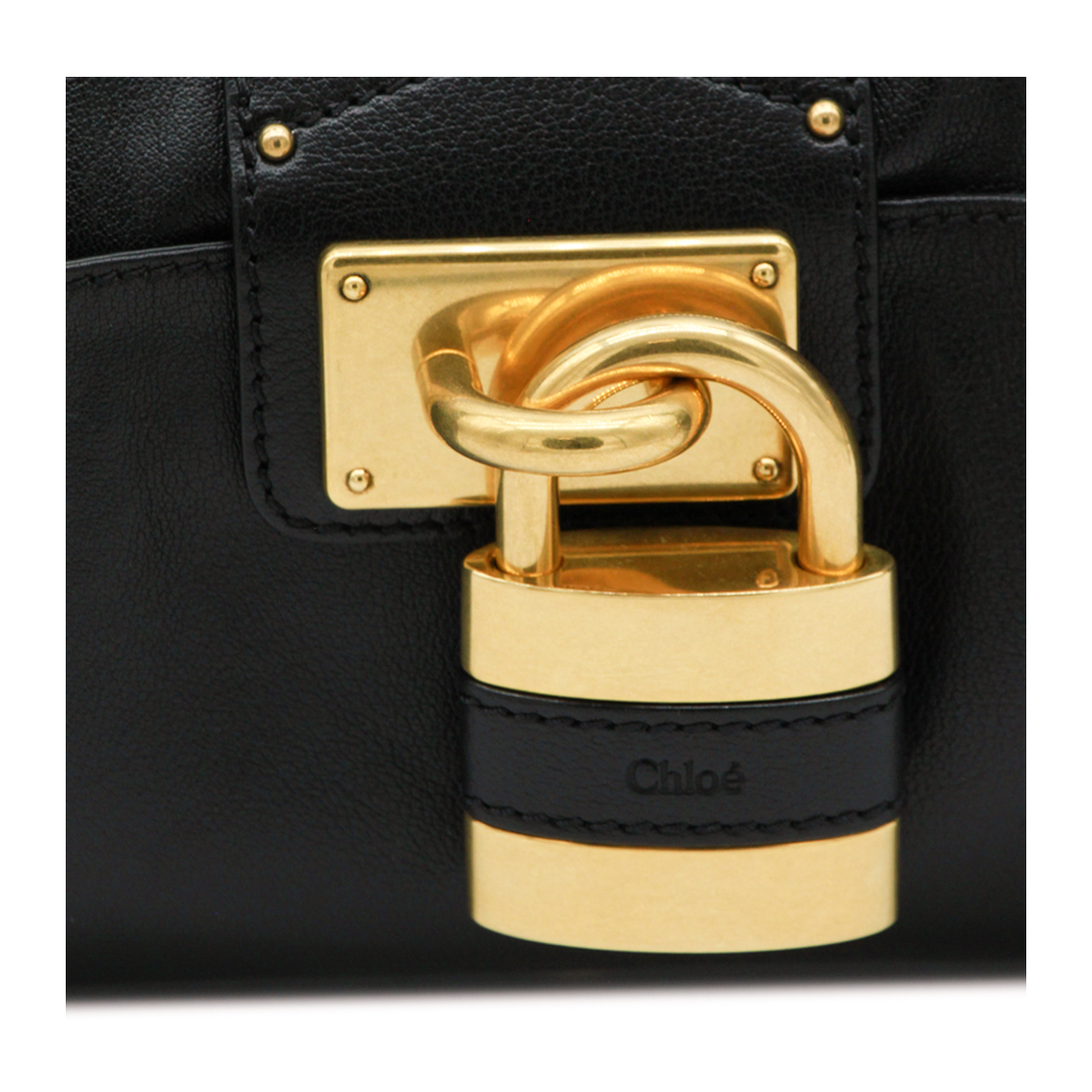 Paddington Grained Buffalo Leather Crossbody - Black