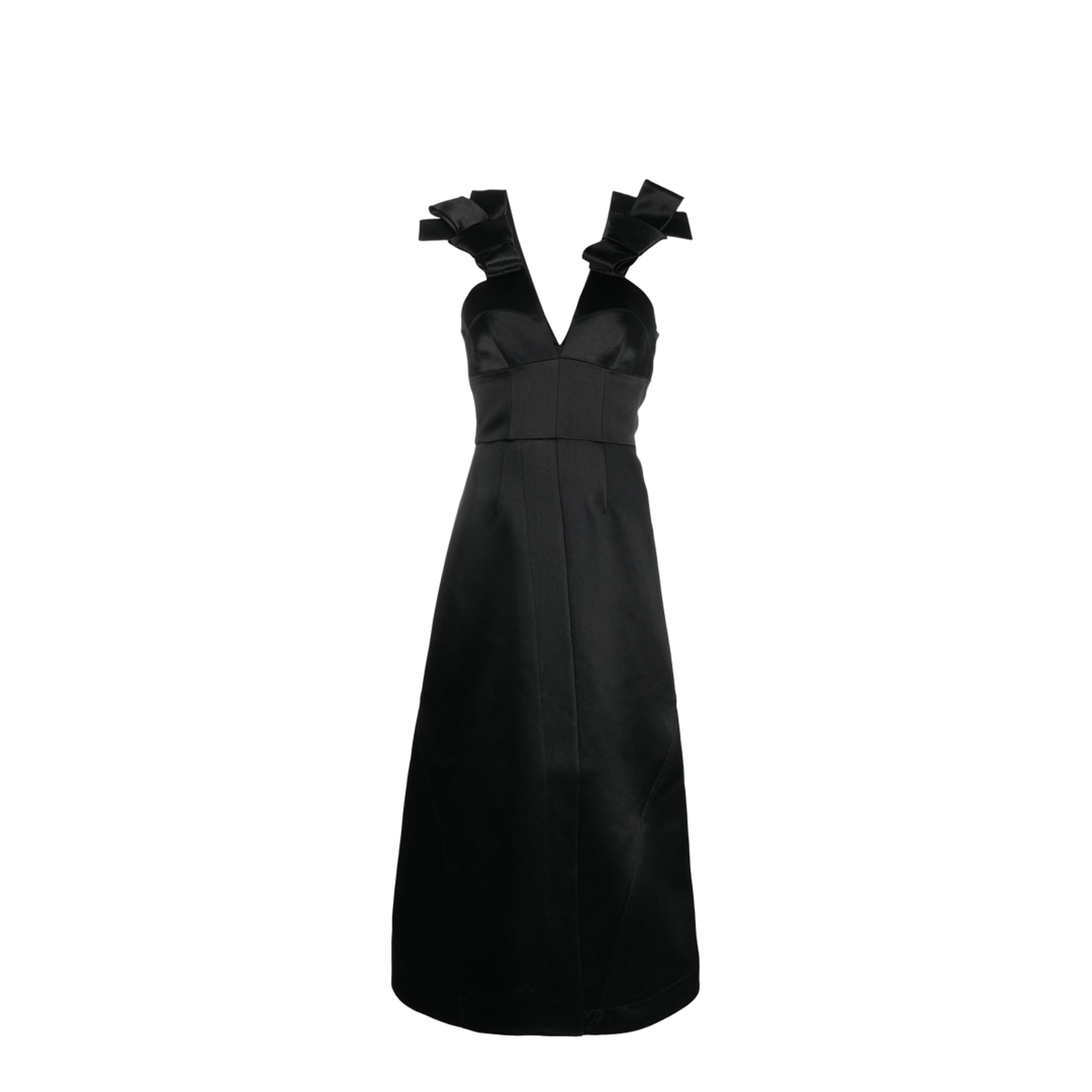 Satin Midi Dress