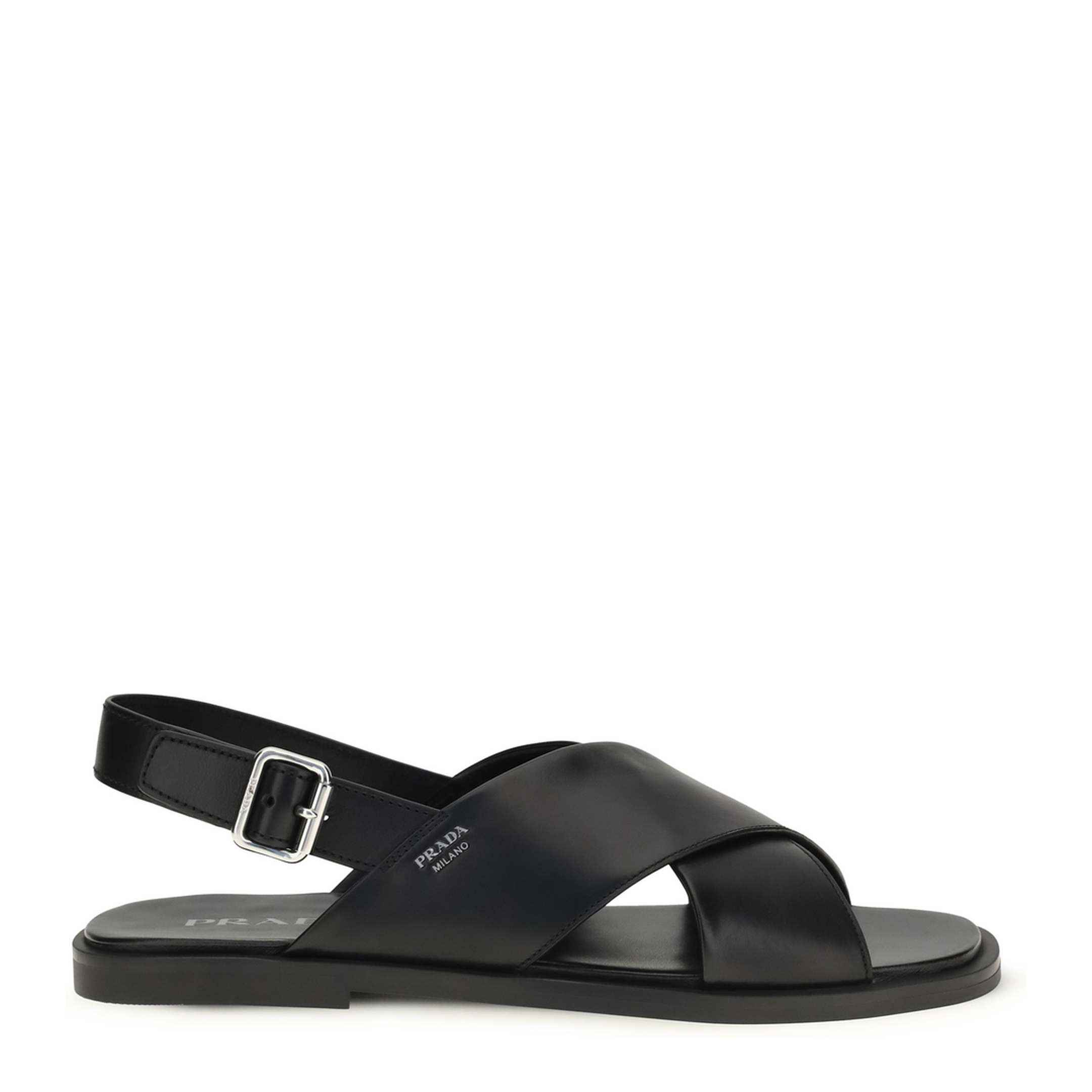 MAYFEYR - Prada - Saffiano Criss-Cross Sandals - 2X3163FG000070
