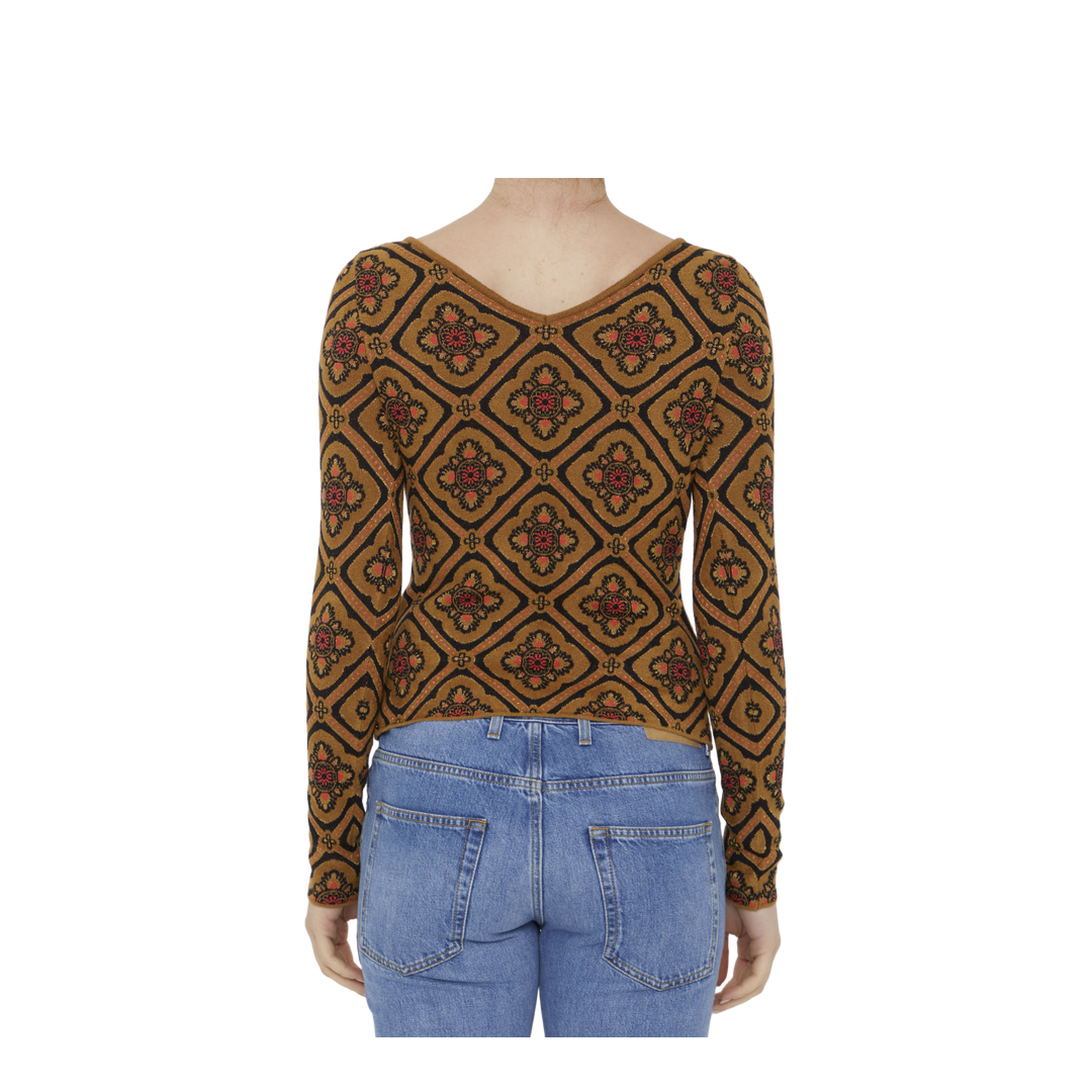 Jacquard Fabric Jumper
