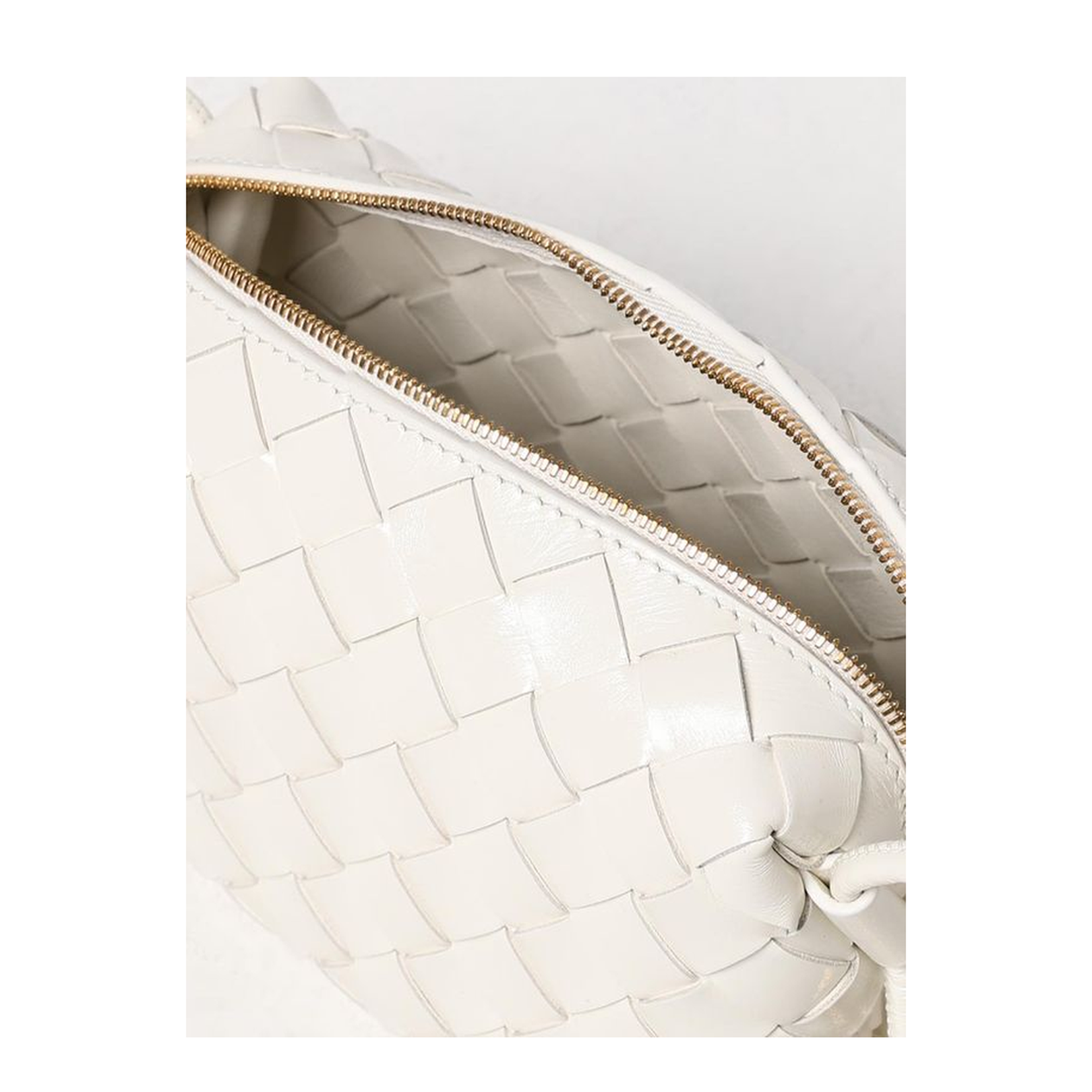 Loop Mini Leather Crossbody Bags - White
