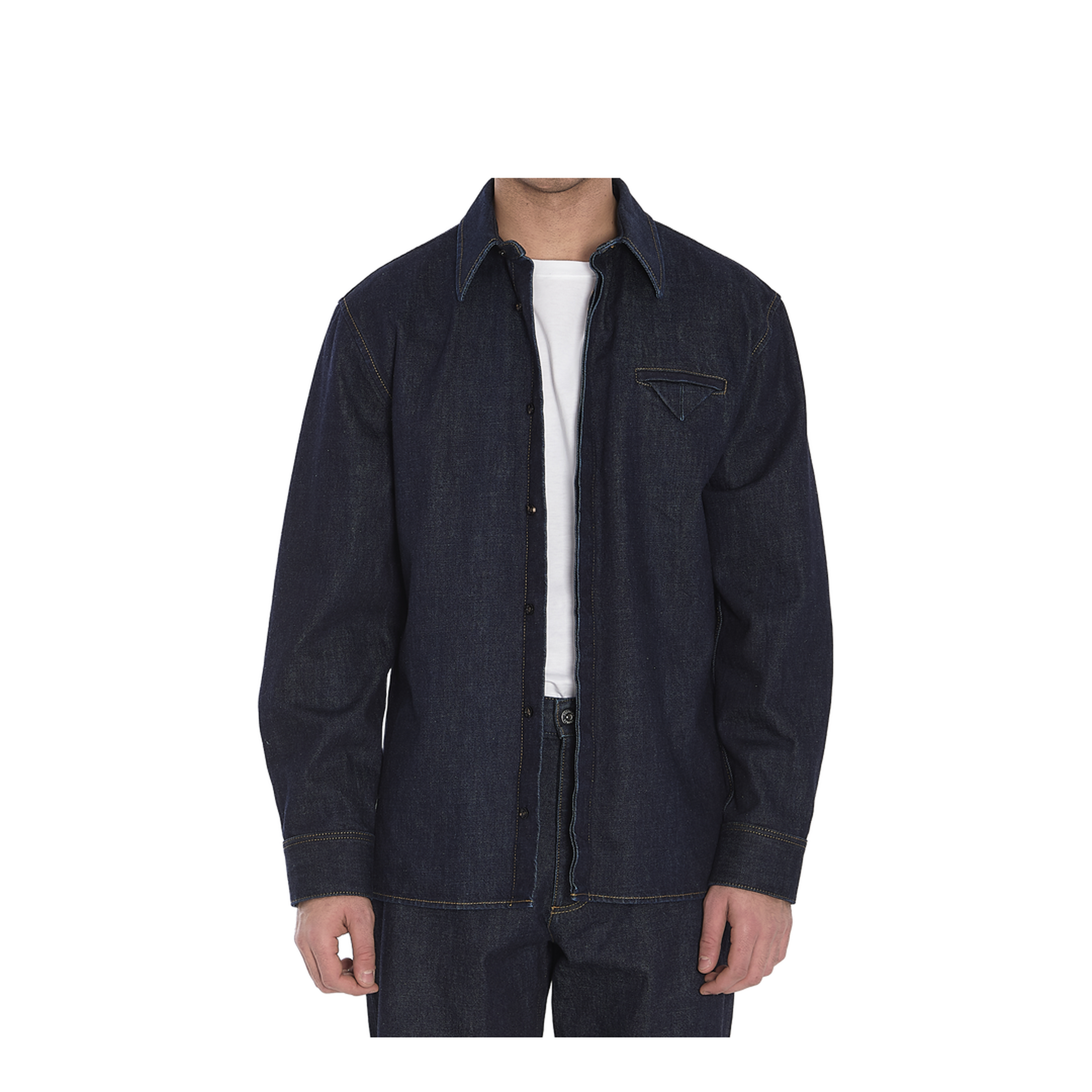 MAYFEYR - Bottega Veneta - Indigo Denim Shirt - 813523V0W204245