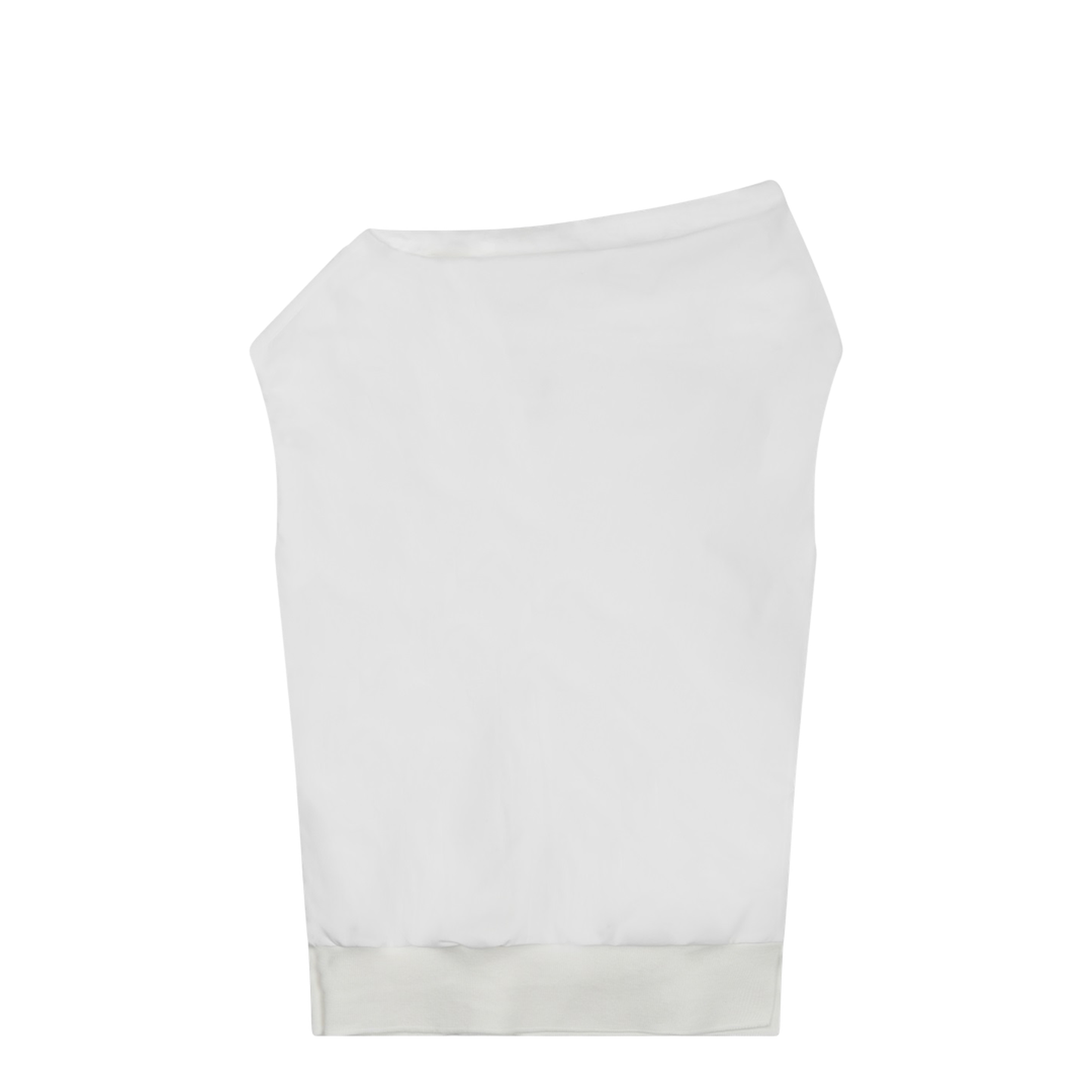 Asymmetrical Sleeveless Shirt