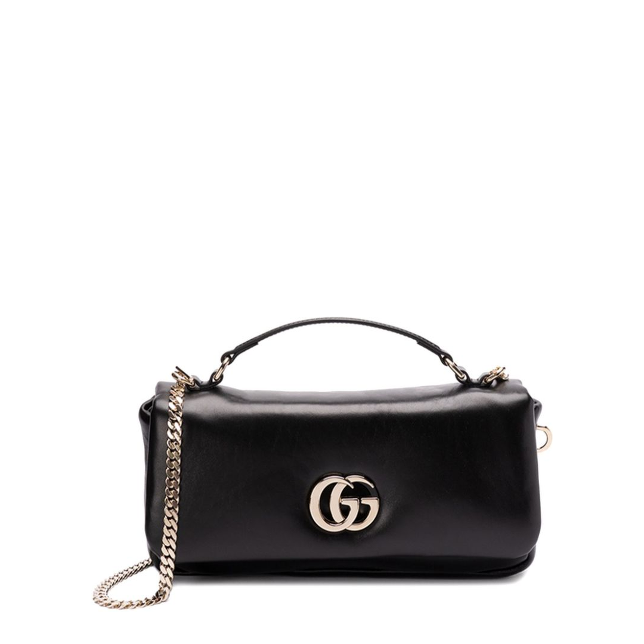 Go Small Leather Shoulder Bag - Black