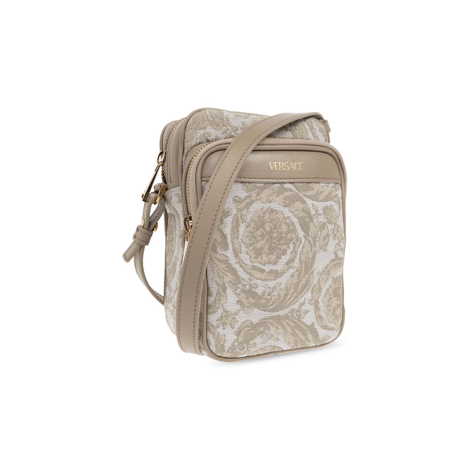 Crossbody Bag Fabric Beige/Beige