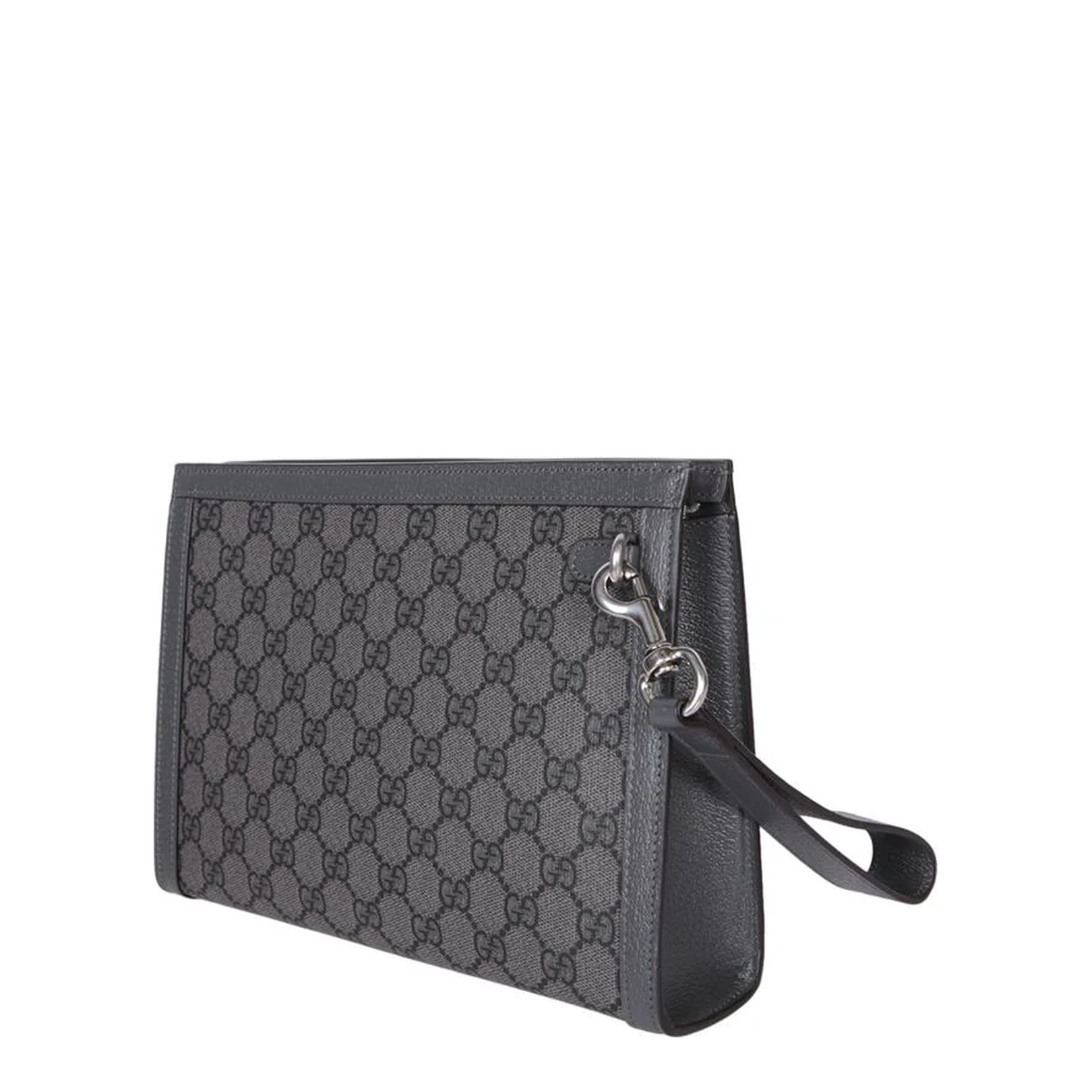 Ophidia Small Leather Pouch - Black