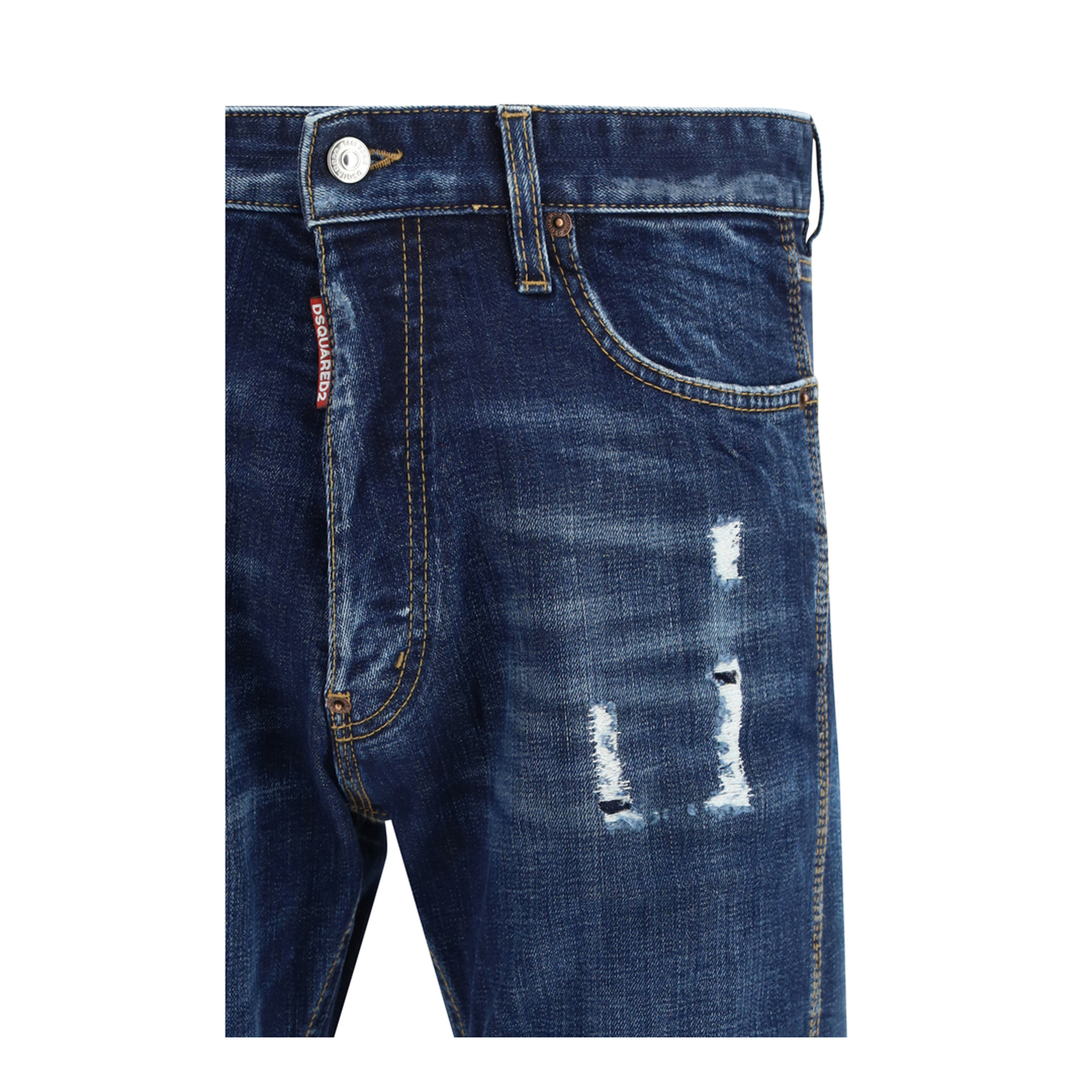 MAYFEYR - Dsquared2 - Teddy Mini Front Jeans - S74LB1914S30664