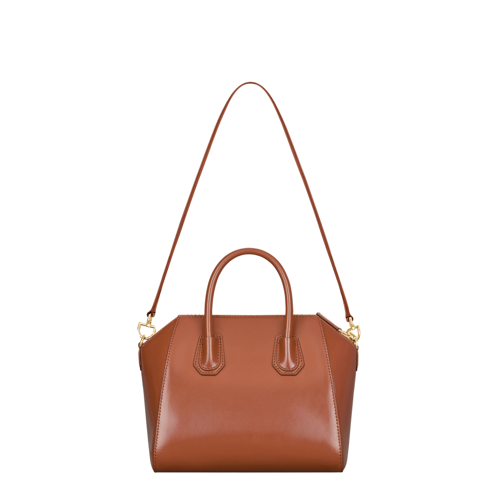 Zipper Closure Tote Bag with Adjustable and Removable Leather Strap