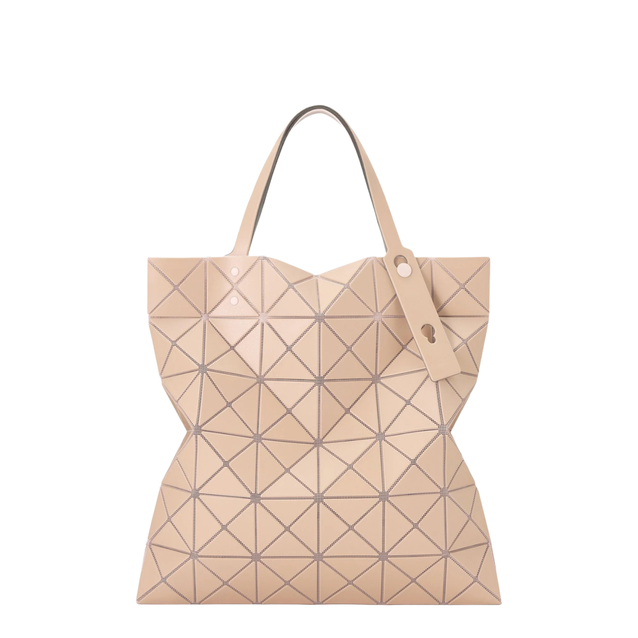 Lucent W Color Tote Beige x Light Beige