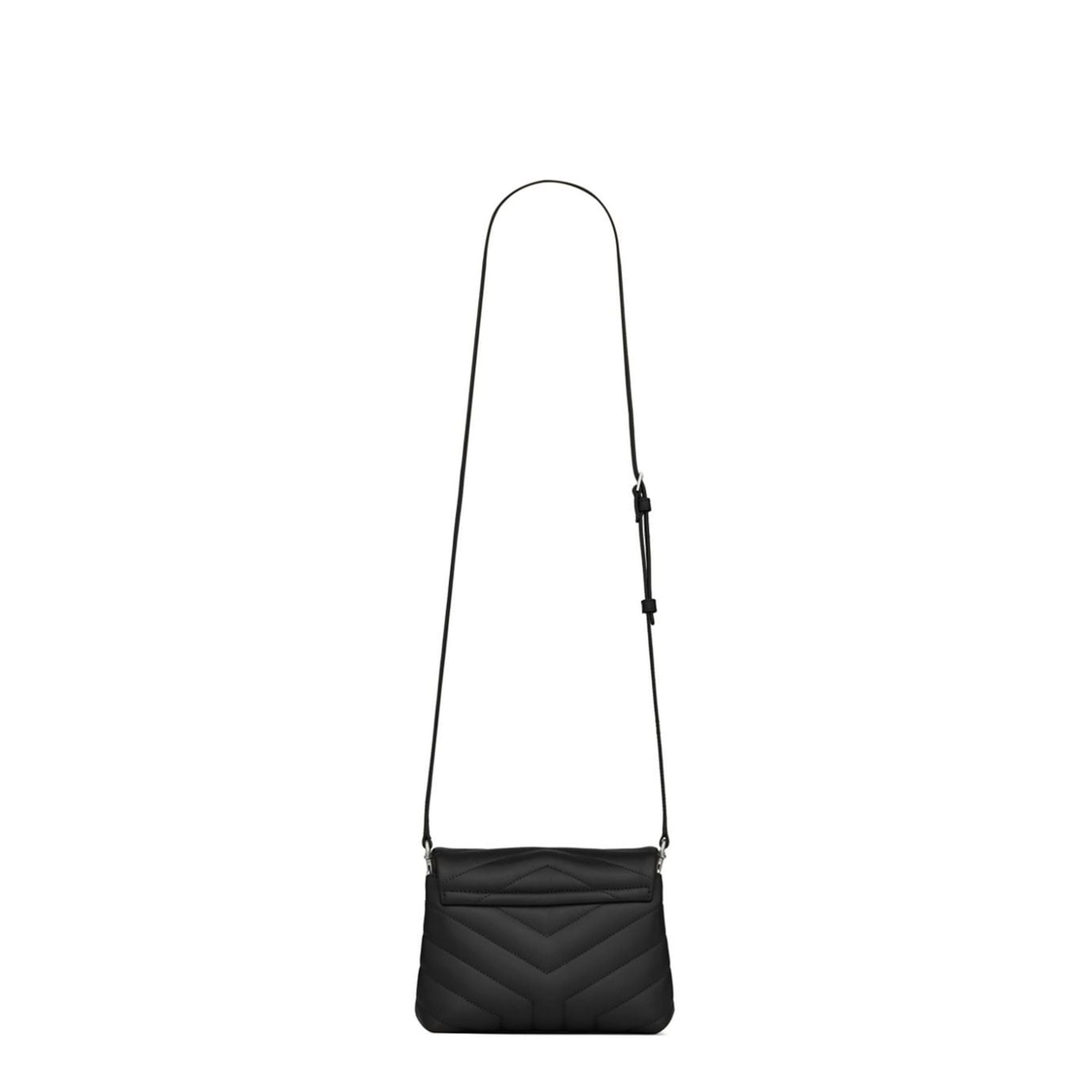Loulou Mini Lambskin Crossbody Bags - Black