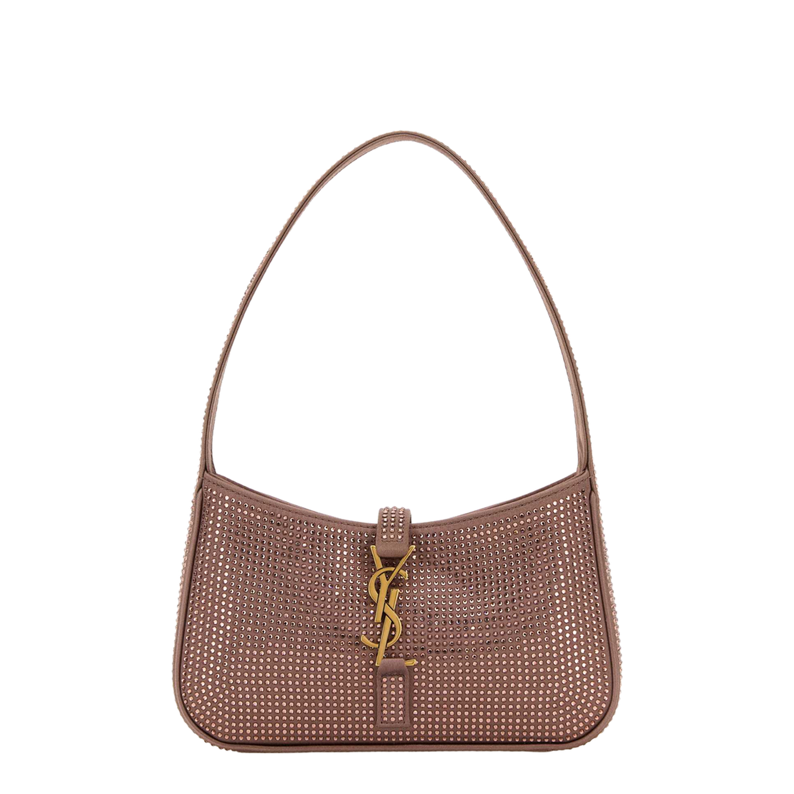 Embellished Satin Mini Handbag