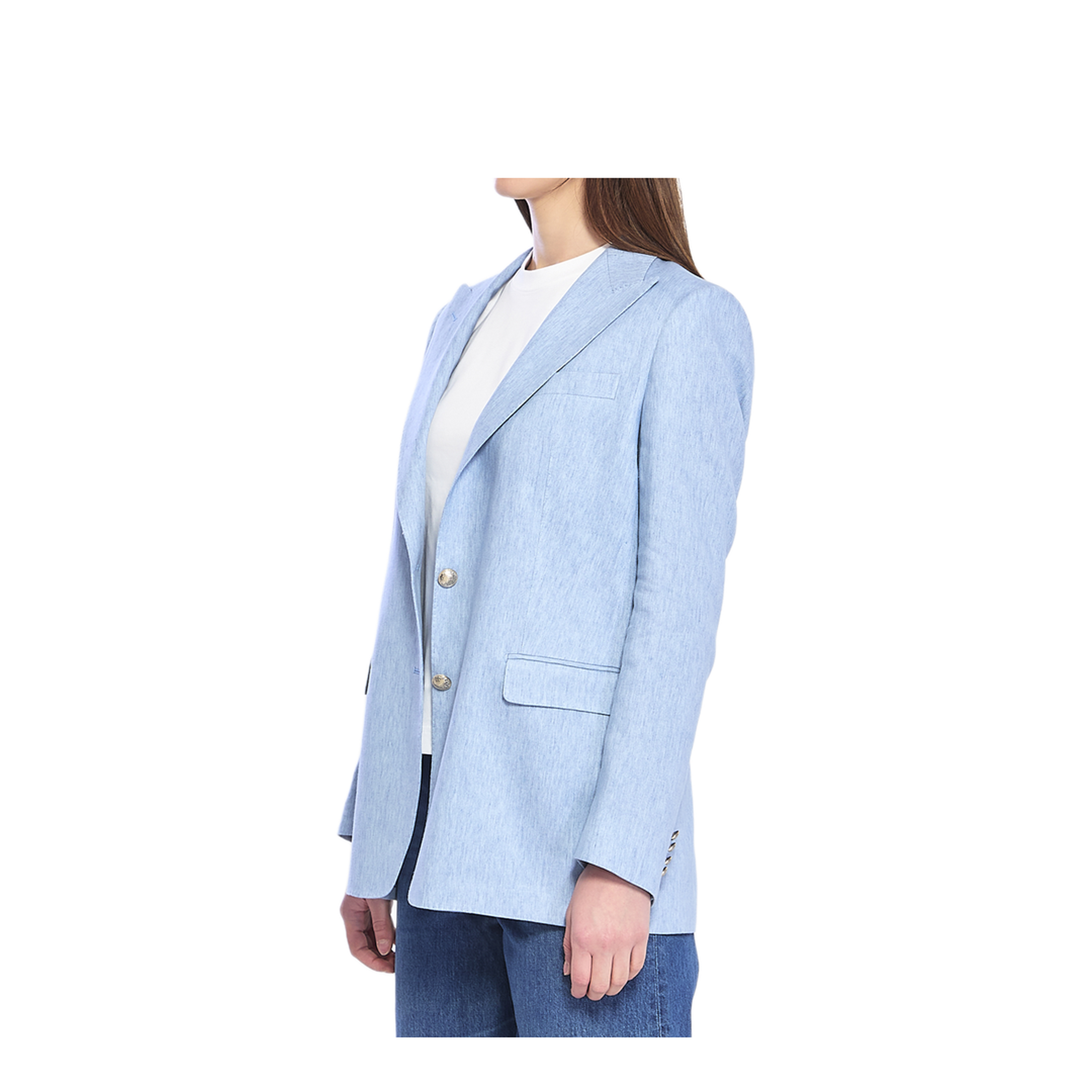 MAYFEYR - Tagliatore - Single Breasted Stretch Linen Cotton Jacket - JBERTHA340297EI819