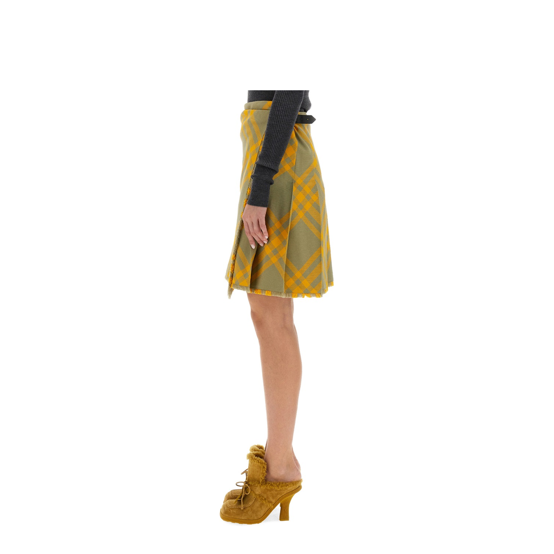 MAYFEYR - Burberry - Embroidered Silk Skirt - 8077203B7363