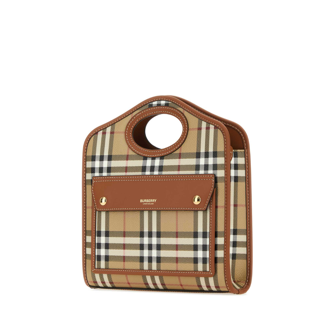 口袋托特包,金色五金配件