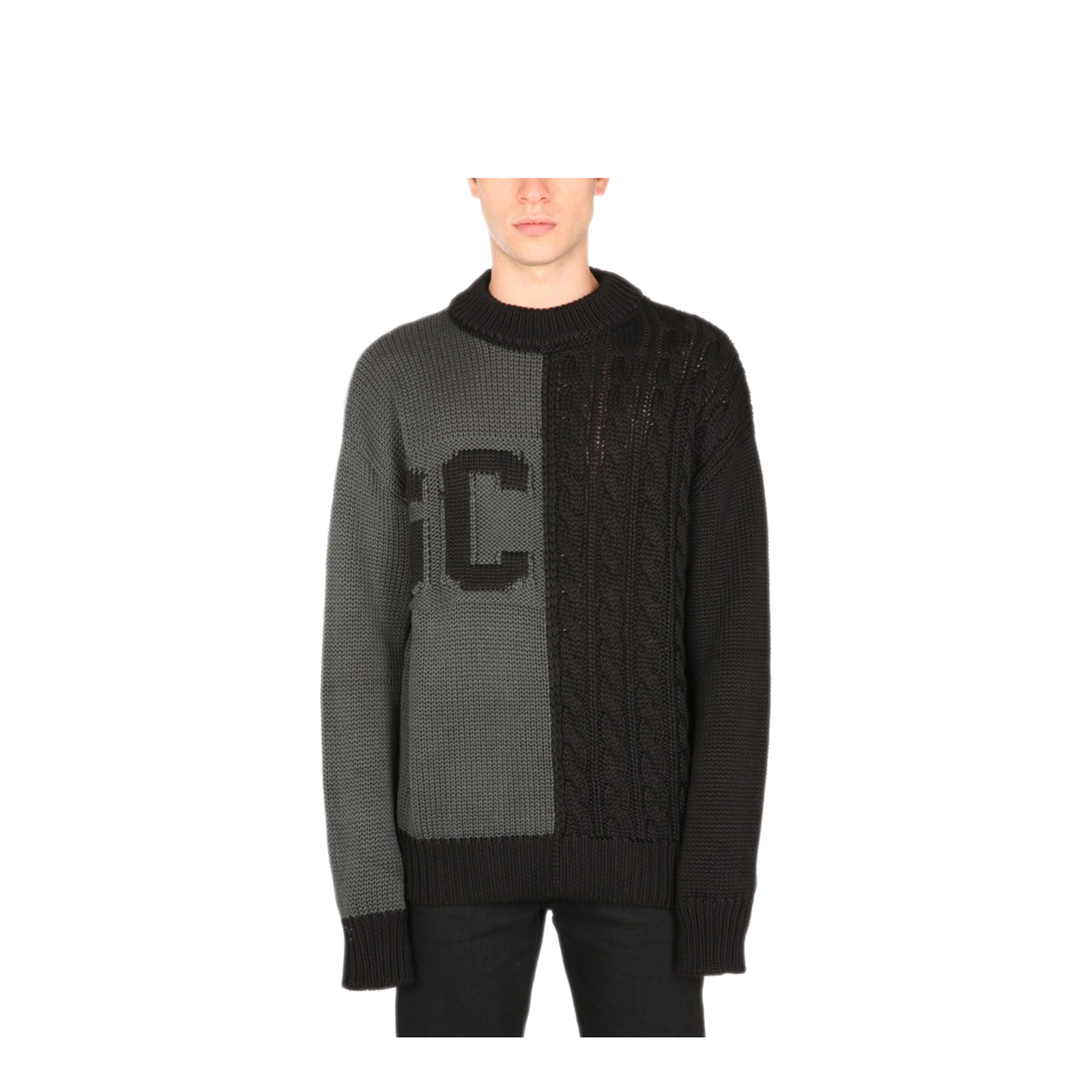MAYFEYR - GCDS - Sweater With Logo Inlay - FW22M02000167