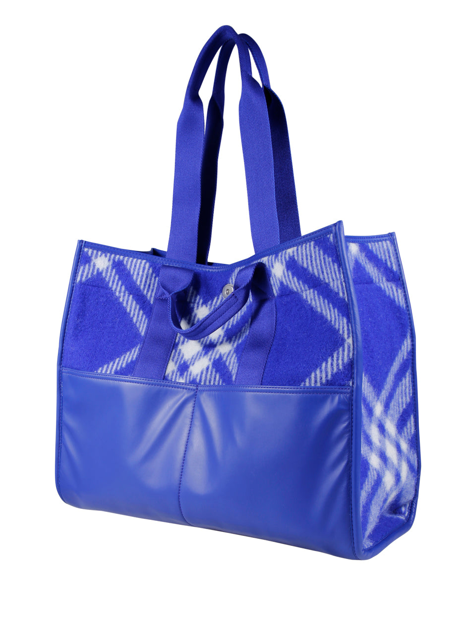 Canvas Check Tote