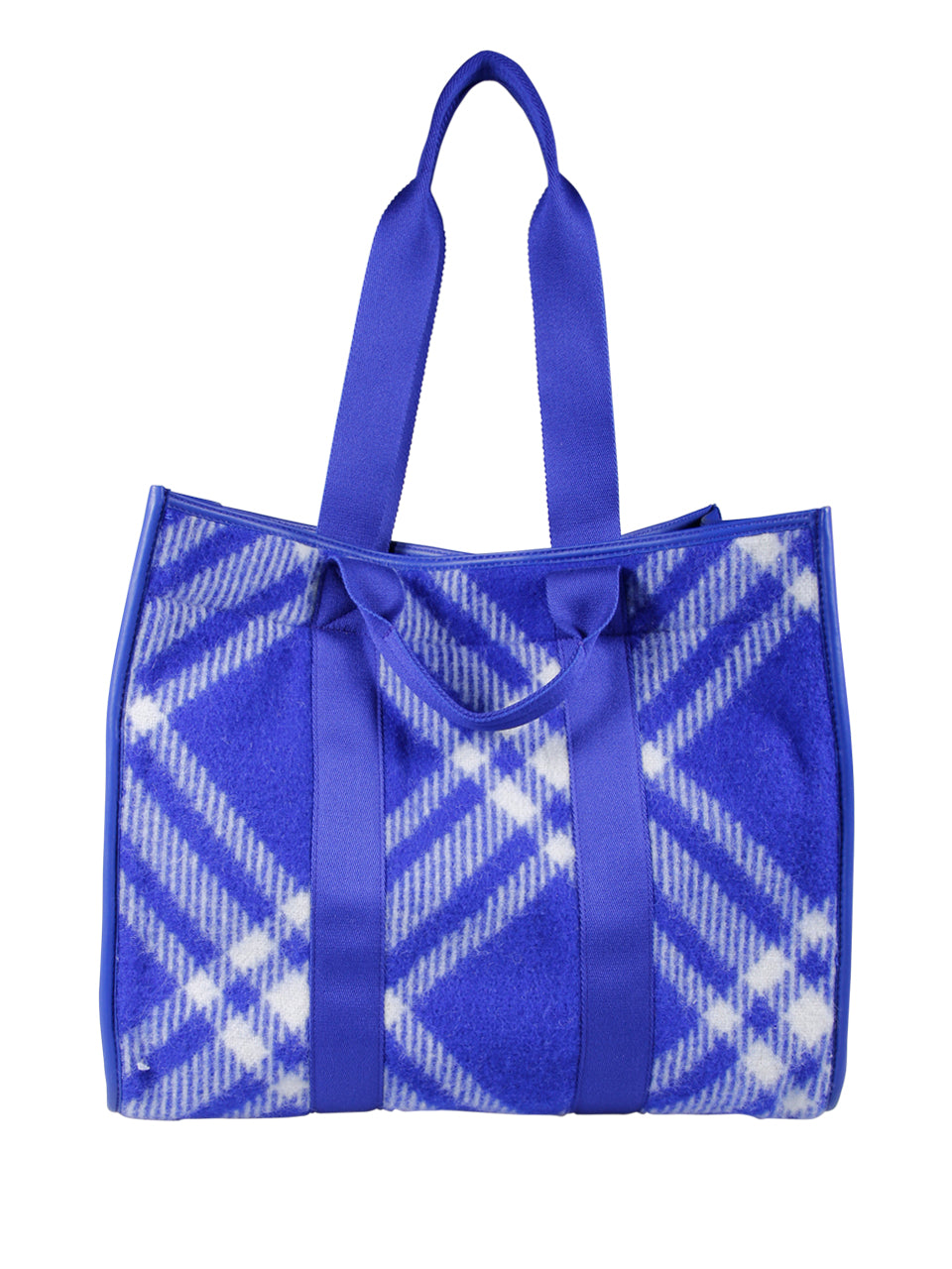 Canvas Check Tote