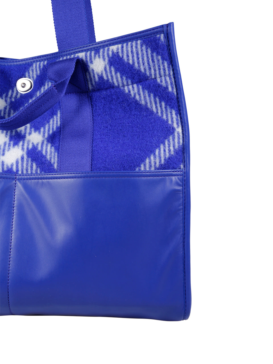 Canvas Check Tote