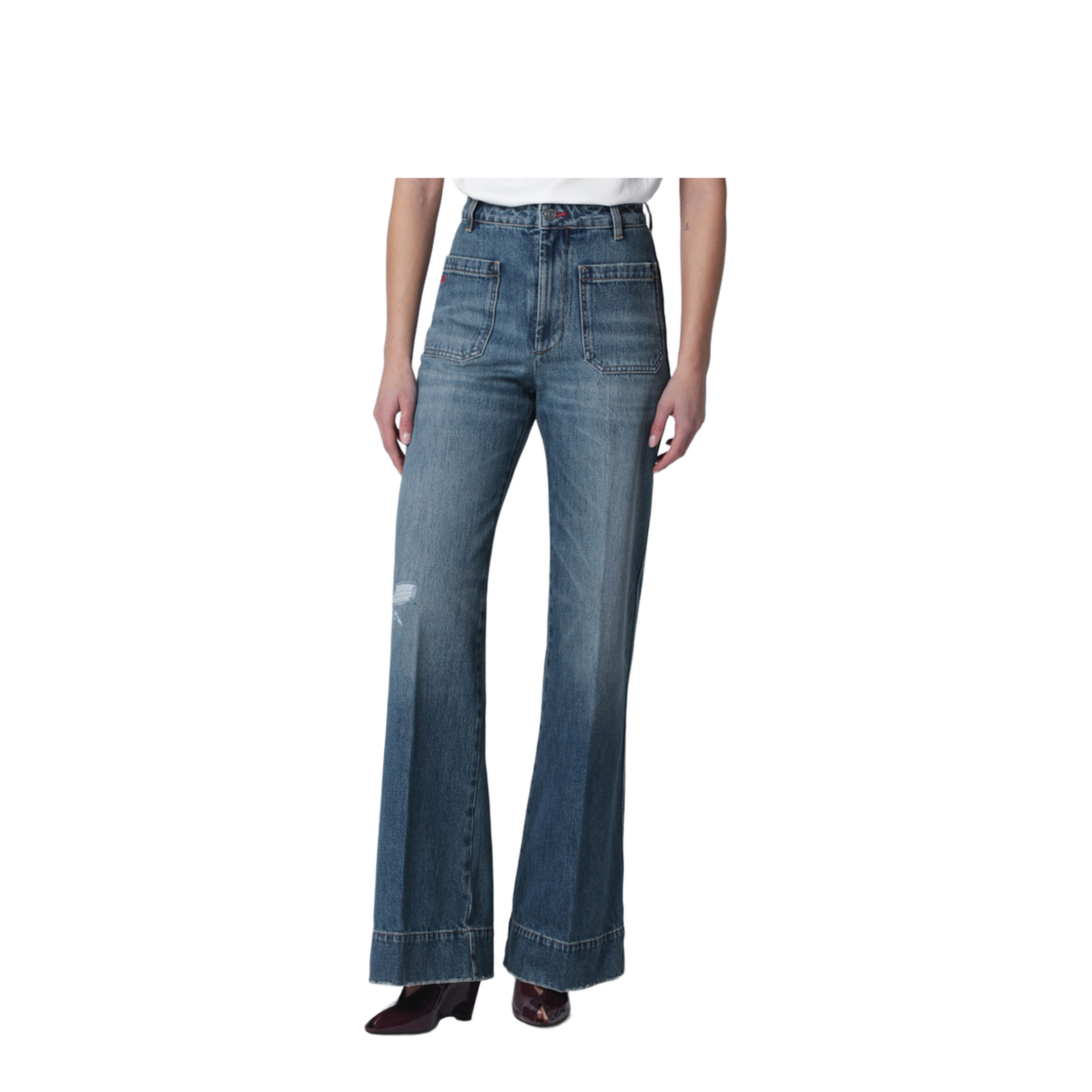 New Alina Jeans in Worn Blue Wash
