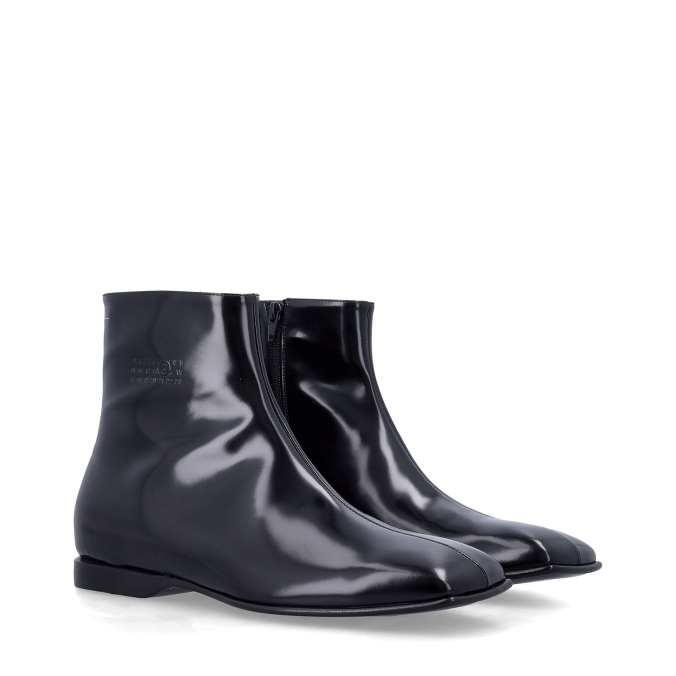 MAYFEYR - Mm6 Maison Margiela - Flat Shoes Black - SH1WU0013P7137T8013