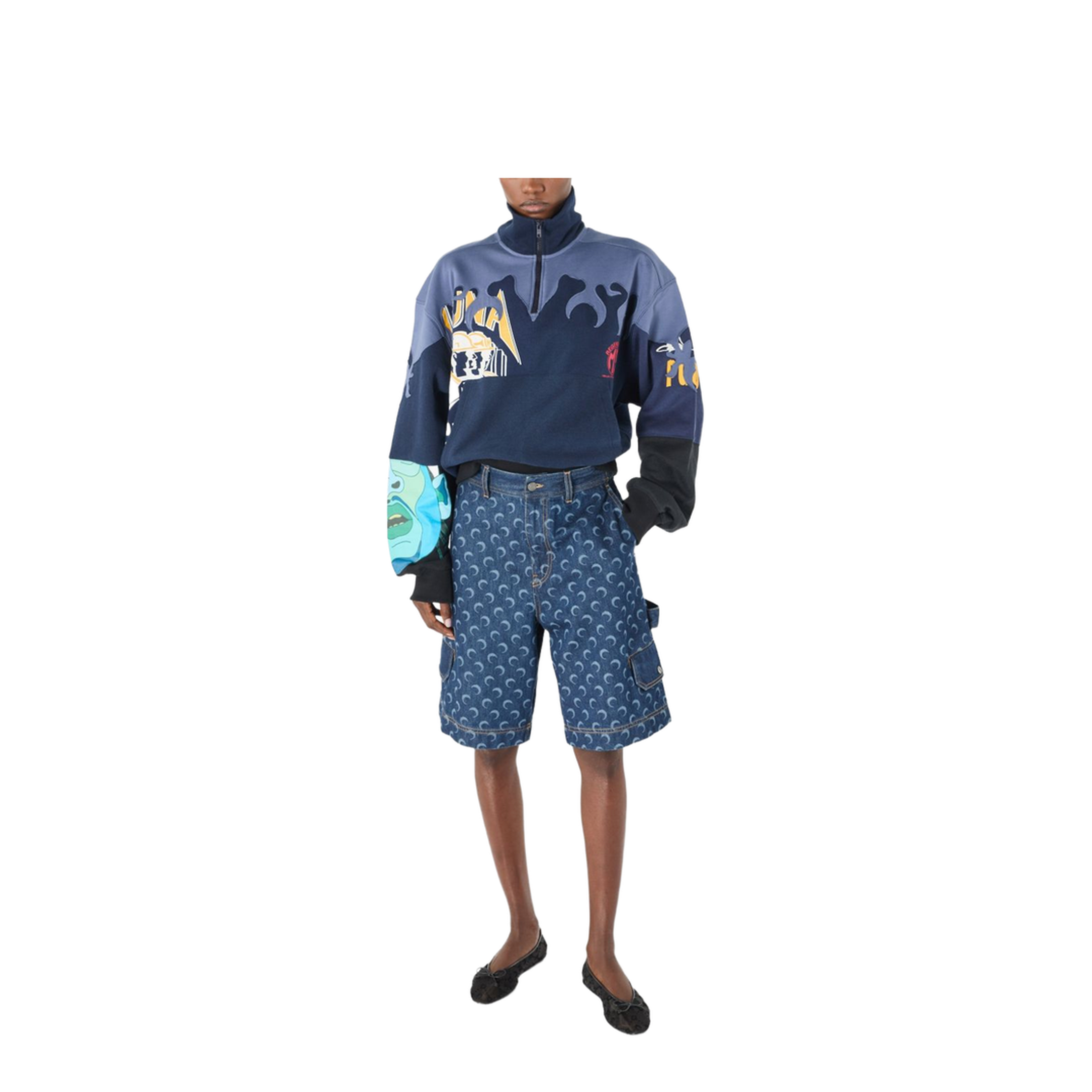 MAYFEYR - Marine Serre - Shorts - USH008ARDEN0002BL80