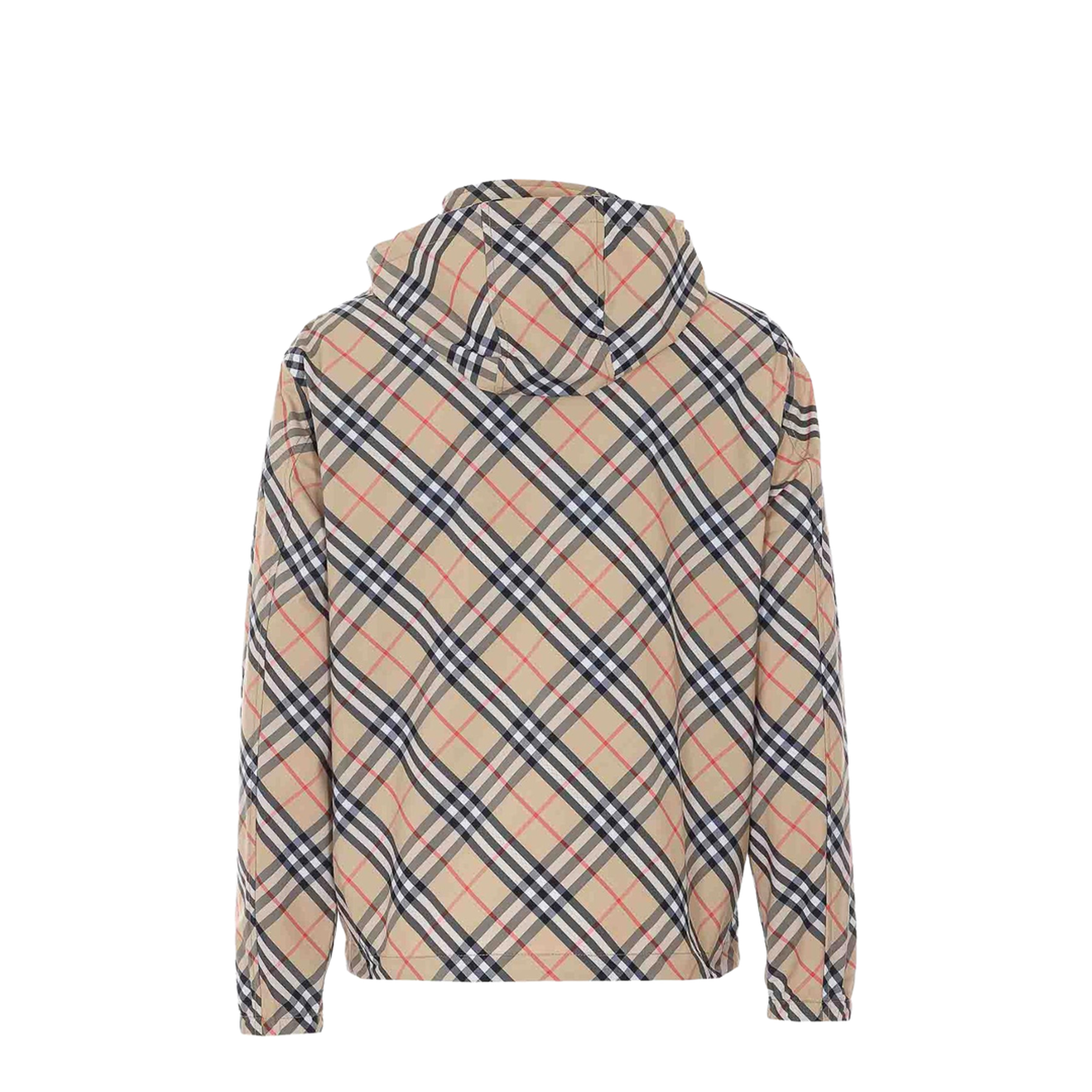 MAYFEYR - Burberry - Beige Jacket With Frontal Zip Closure - 8121319
