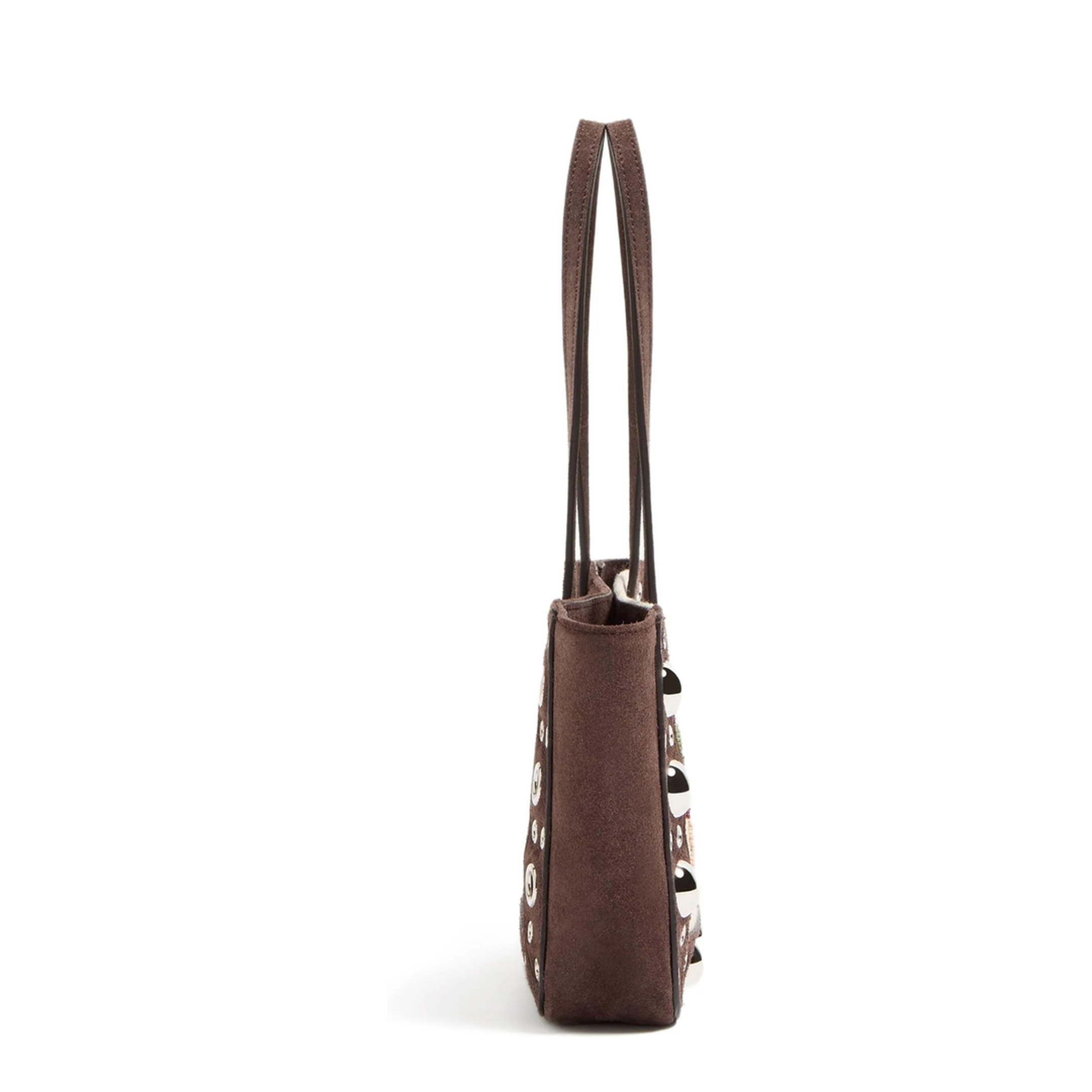 Brown Suede Nellcã'te Shoulder Bag