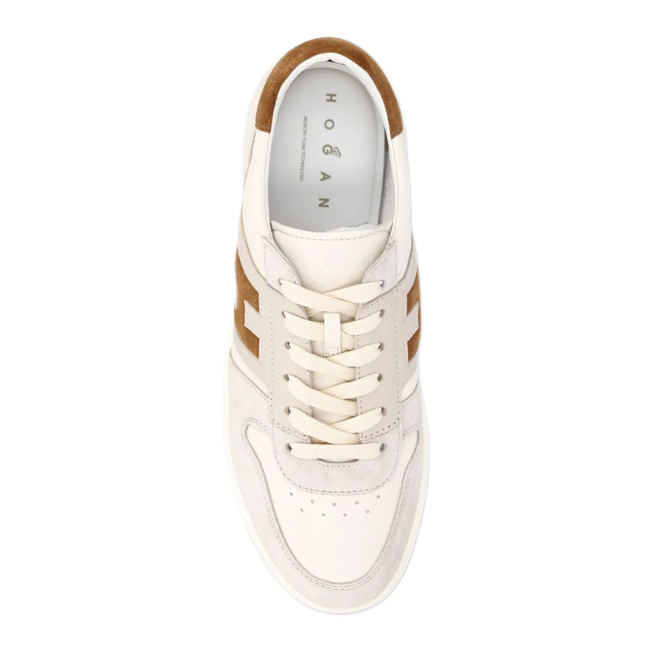 MAYFEYR - Hogan - H-Tv Suede And Nappa Leather Sneakers - HXM6680FZ00UHC