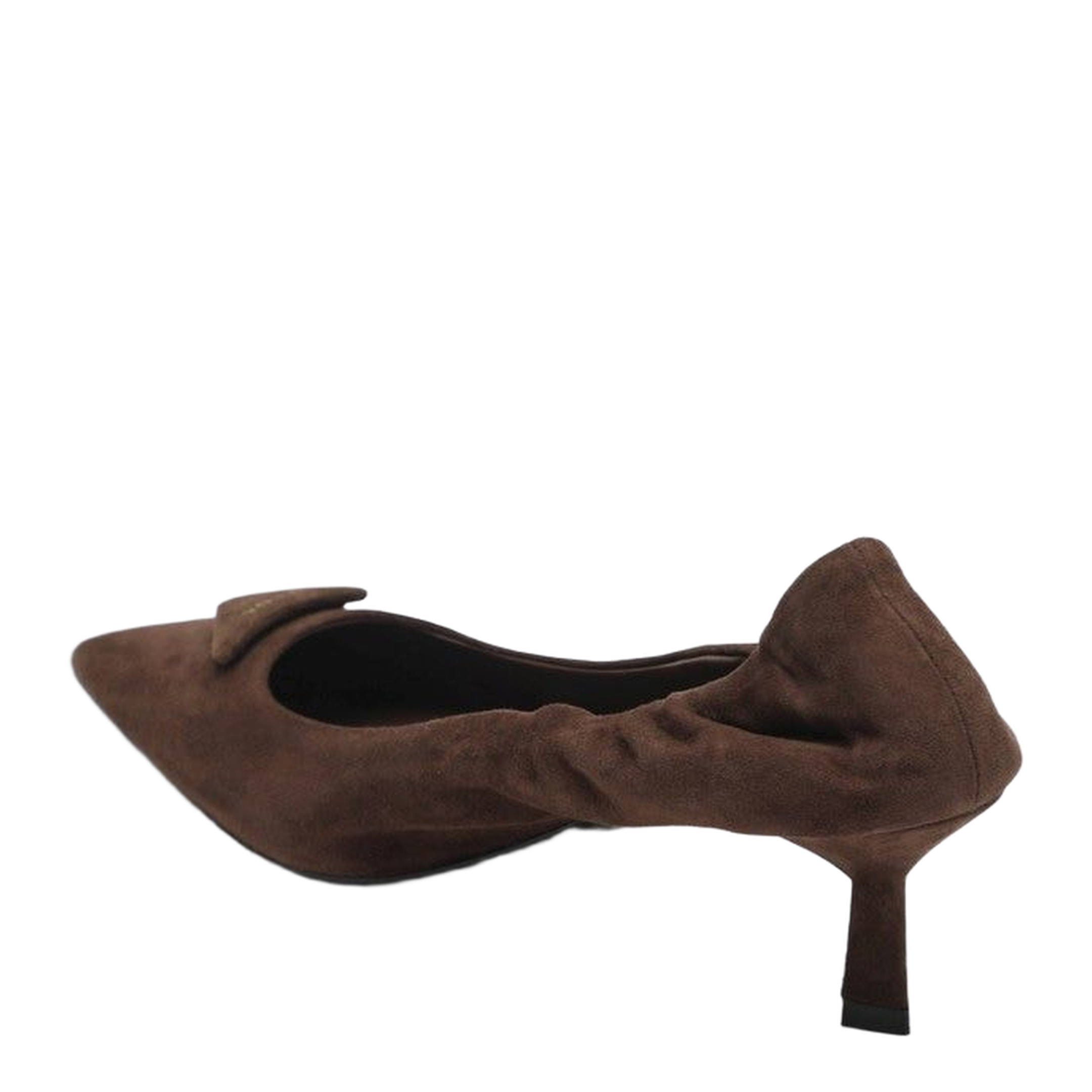 Cocoa Colored Suede Pumps