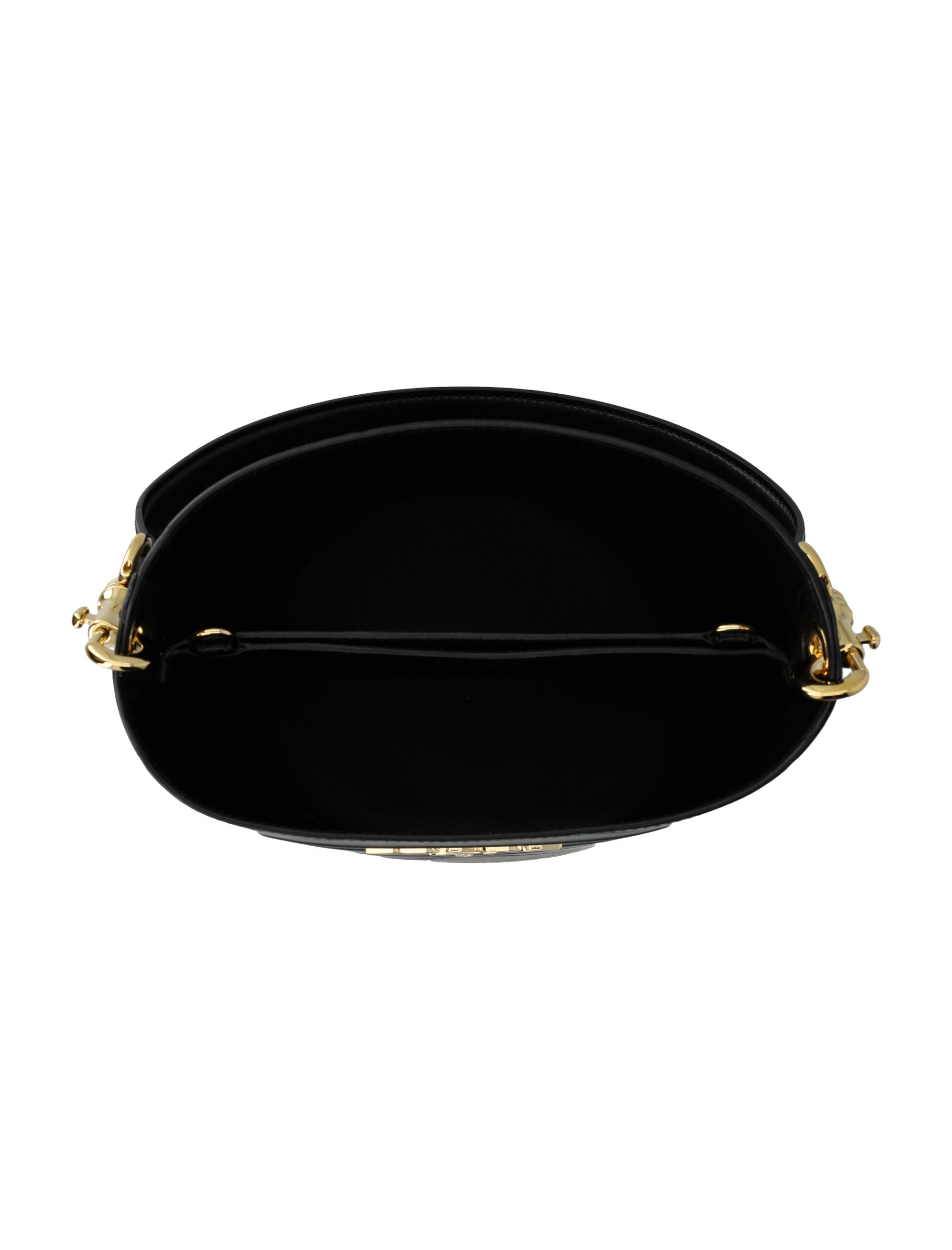 Logo Plaque Bucket Bag