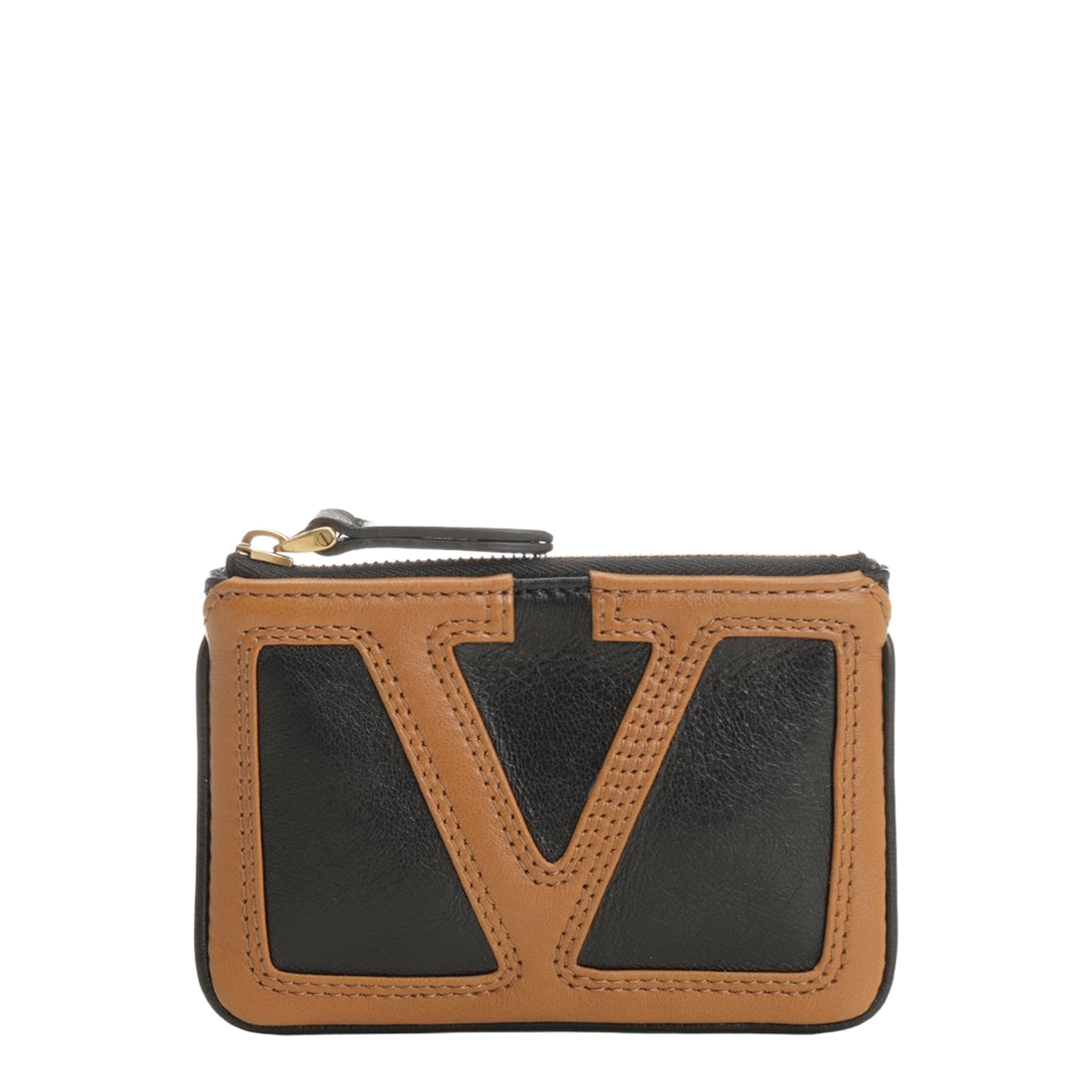 Viva Superstar Leather Key Ring - Black