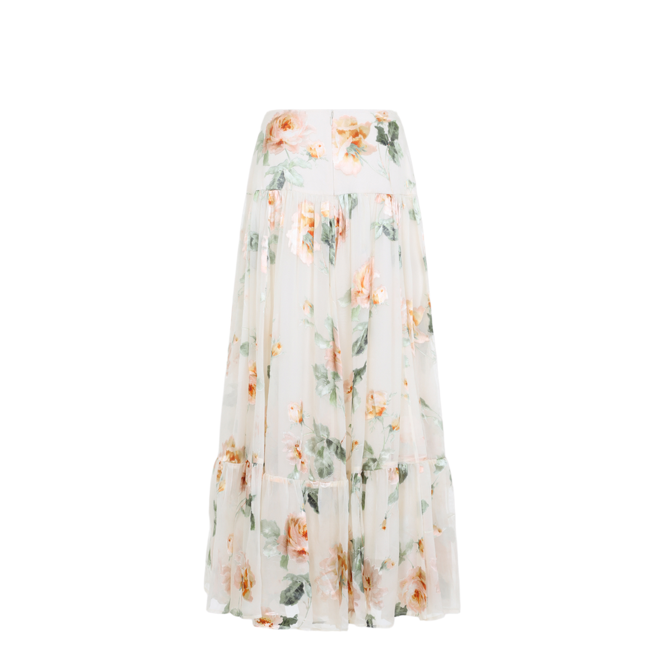 MAYFEYR - Zimmermann - Carousel Burnout Midi Skirt - 7883SS263