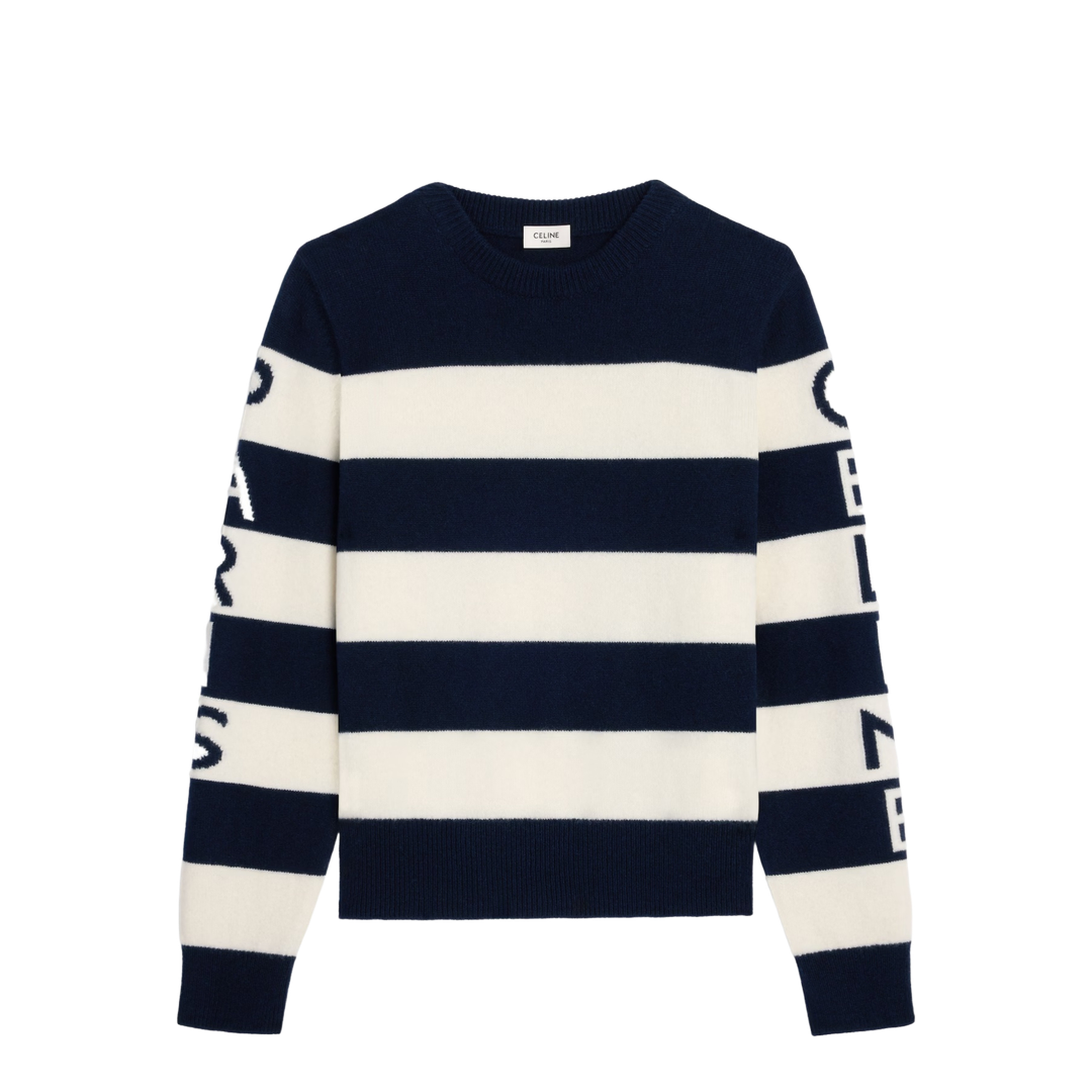 Striped wool sweater