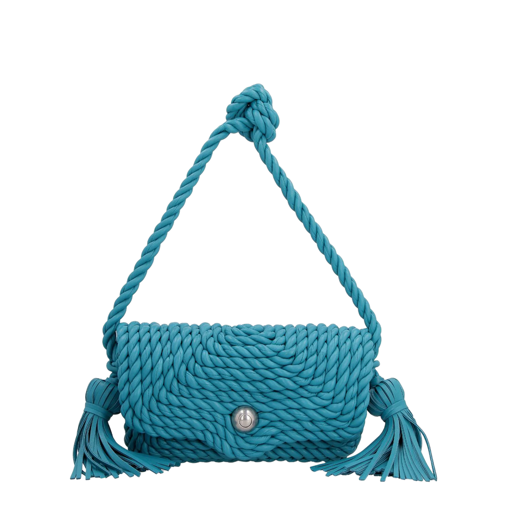 Torchon Leather Handbags - Blue