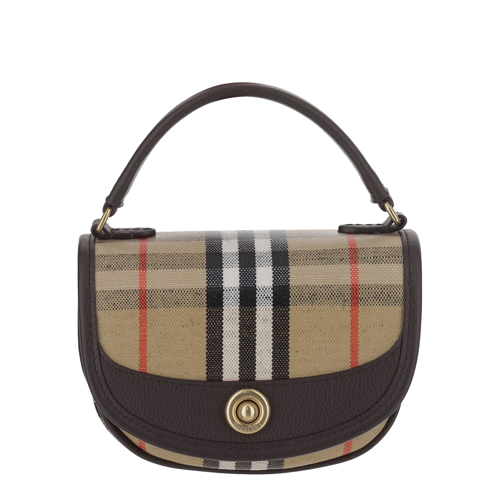 Check Mini Shoulder Bag