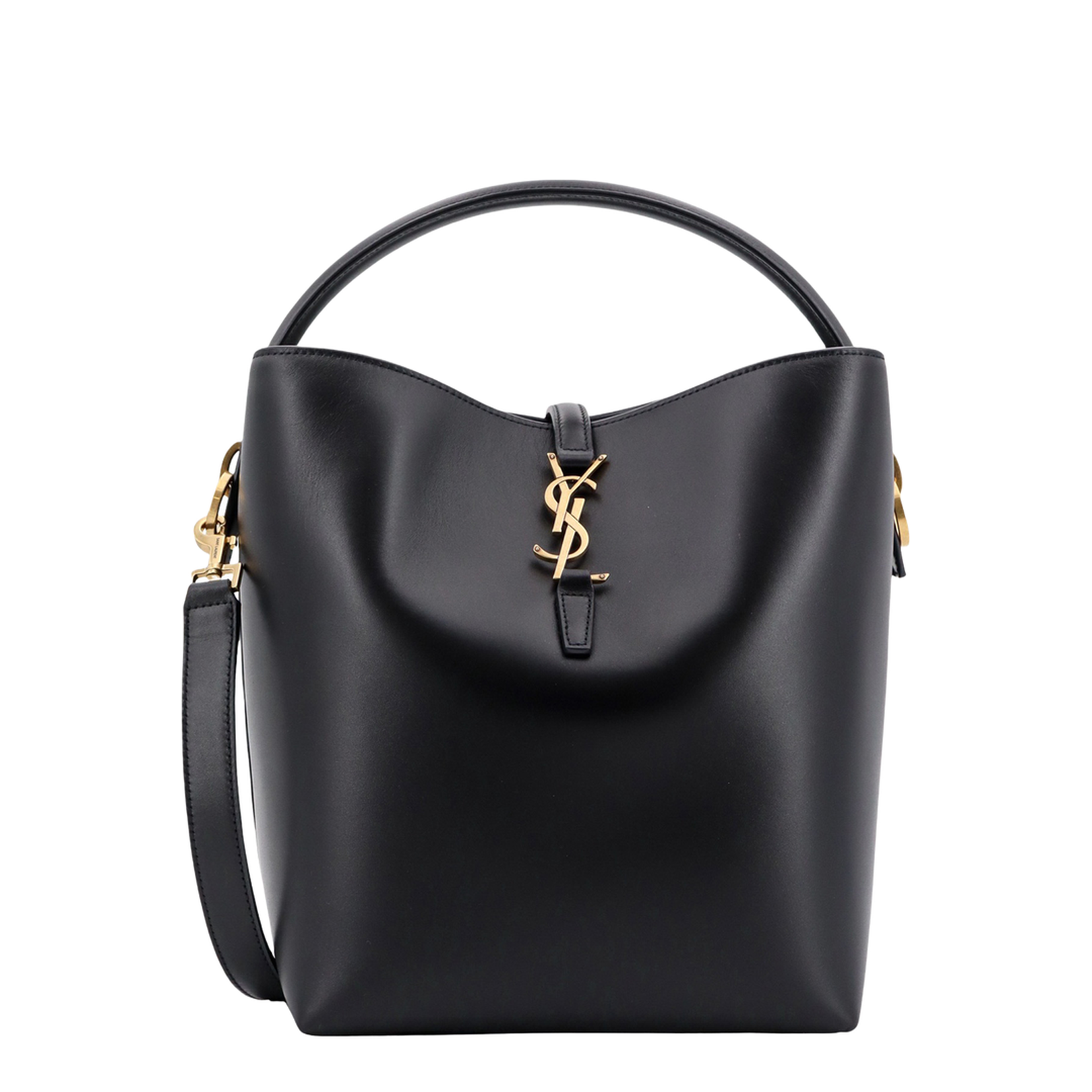 Le 37 Small Leather Top Handle Bags - Black