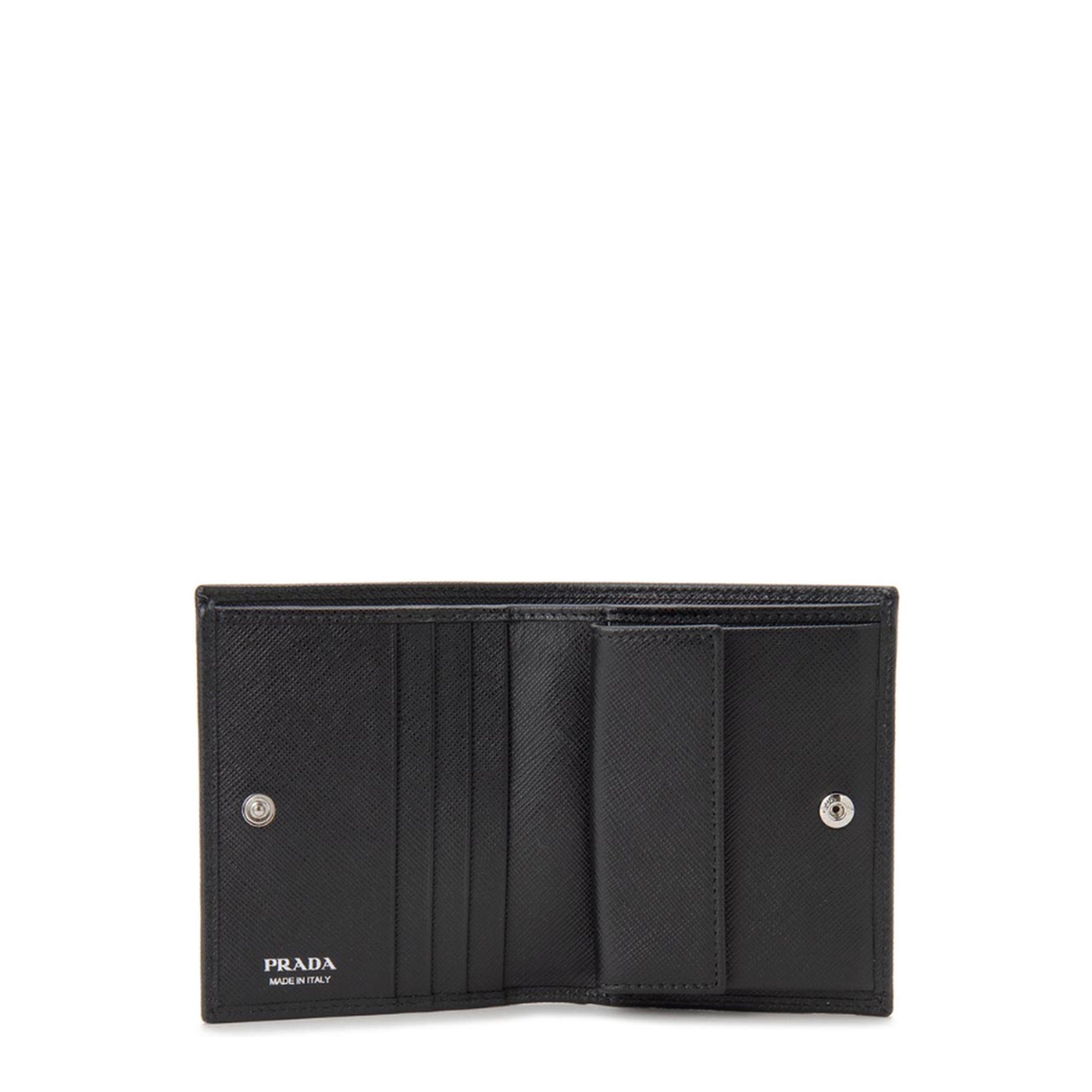 MAYFEYR - Prada - Black Leather Wallet - 1MV204QHHF0632