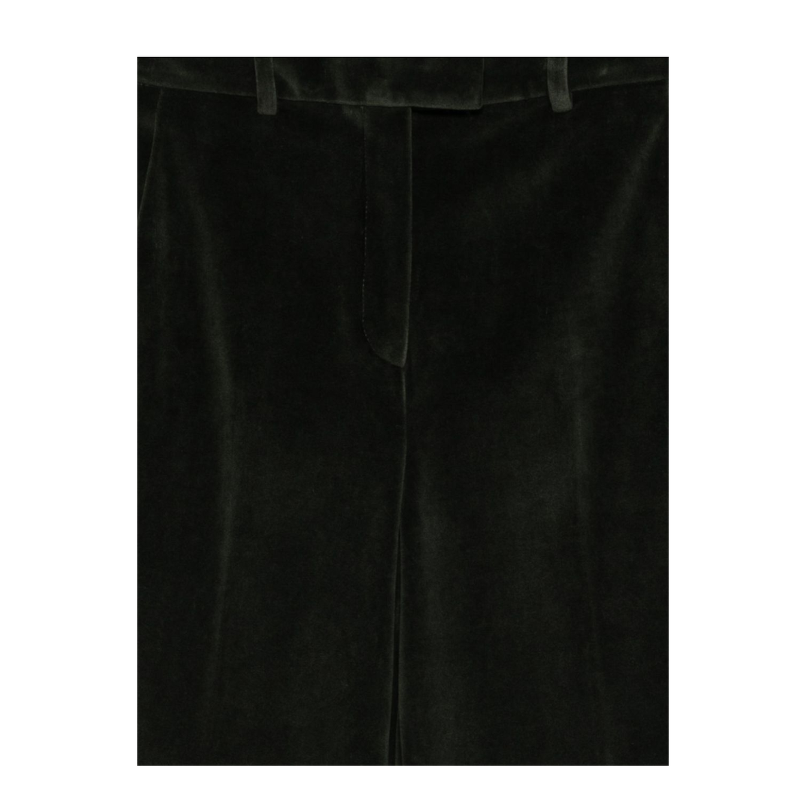 Cotton Wide-Leg Trousers