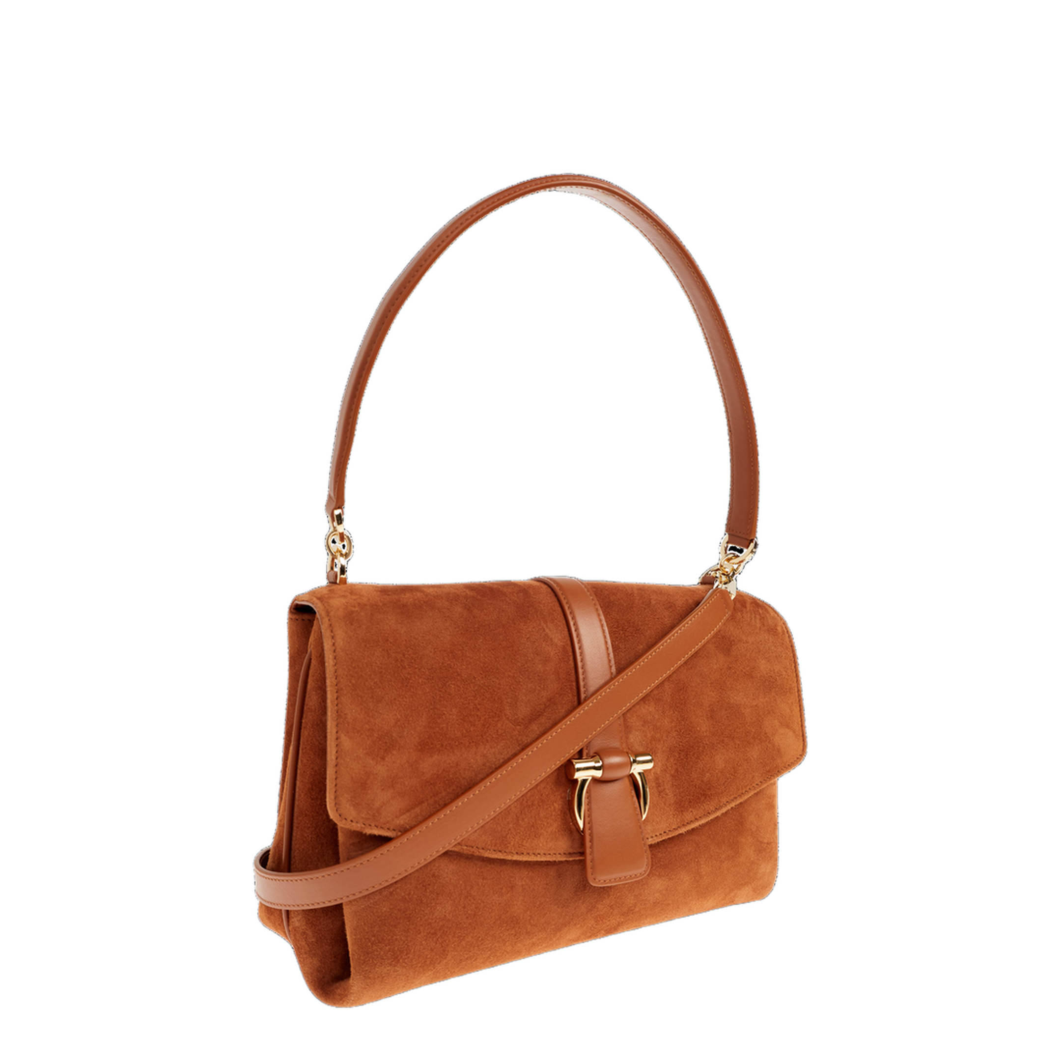 MAYFEYR - Ferragamo - Suede Shoulder Bag - 21A471THM791207NATURALERST
