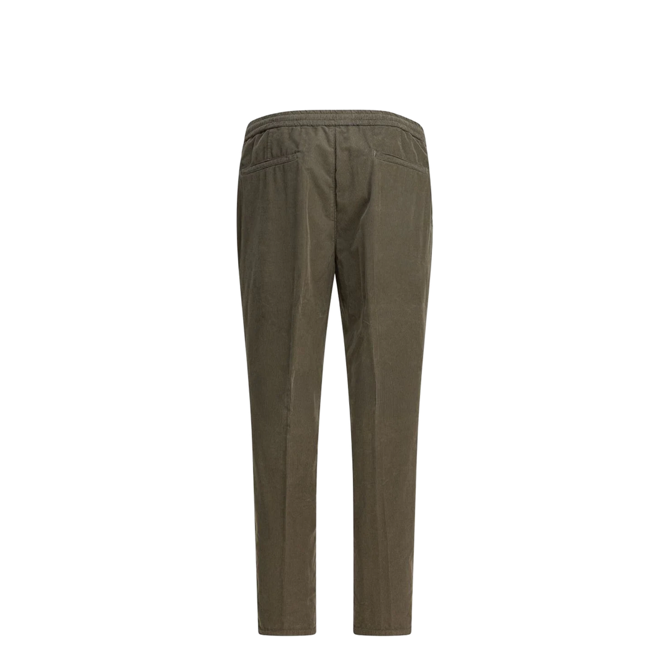 Cotton Straight Leg Trousers