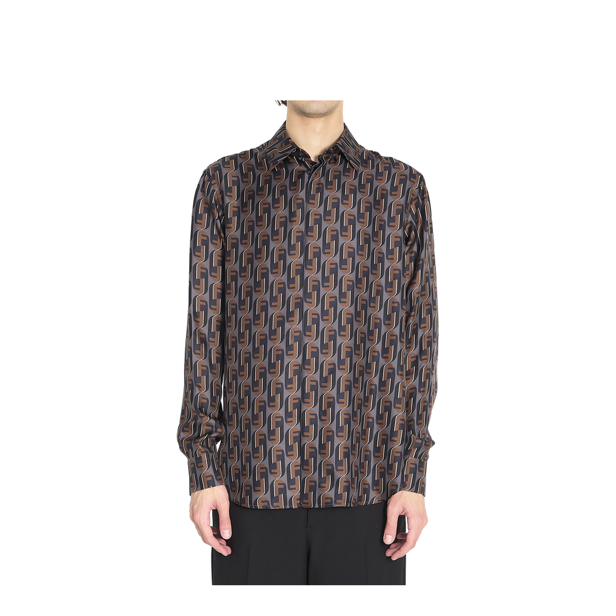 Printed Silk Shirt