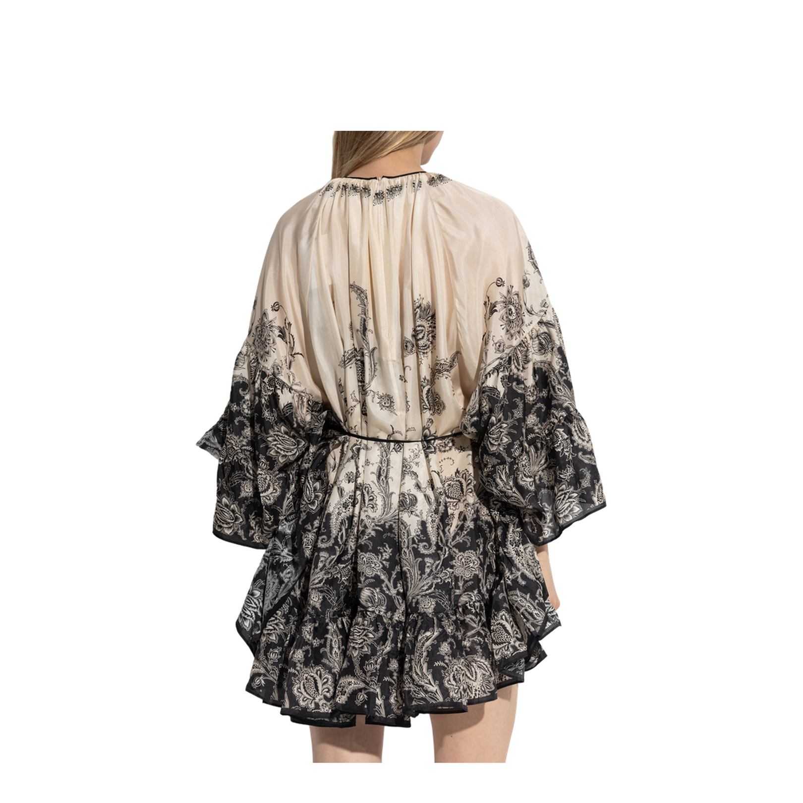 Silk Dress with Print