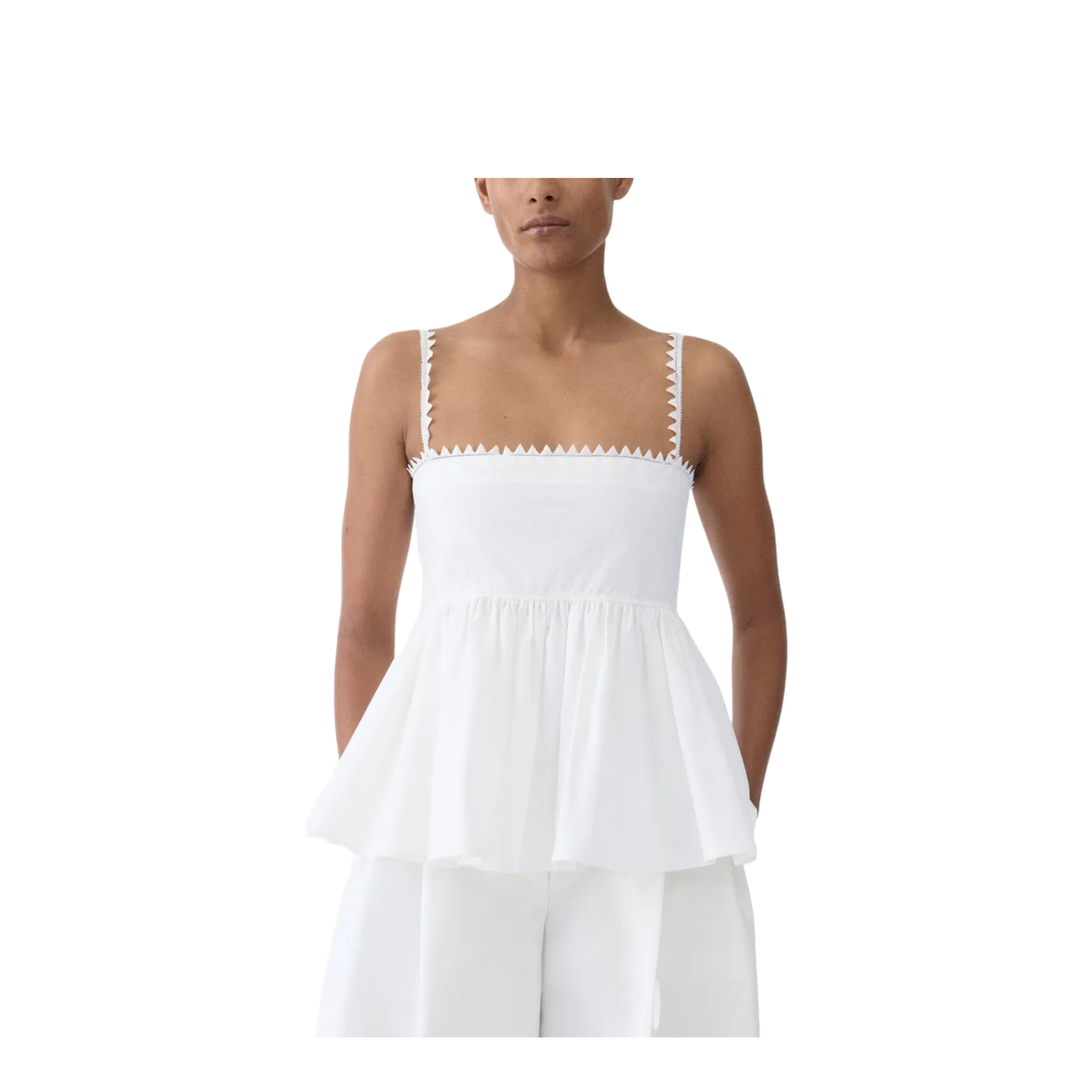 MAYFEYR - Jacquemus - The Traversin Top In Cotton - TOW00887AW00648