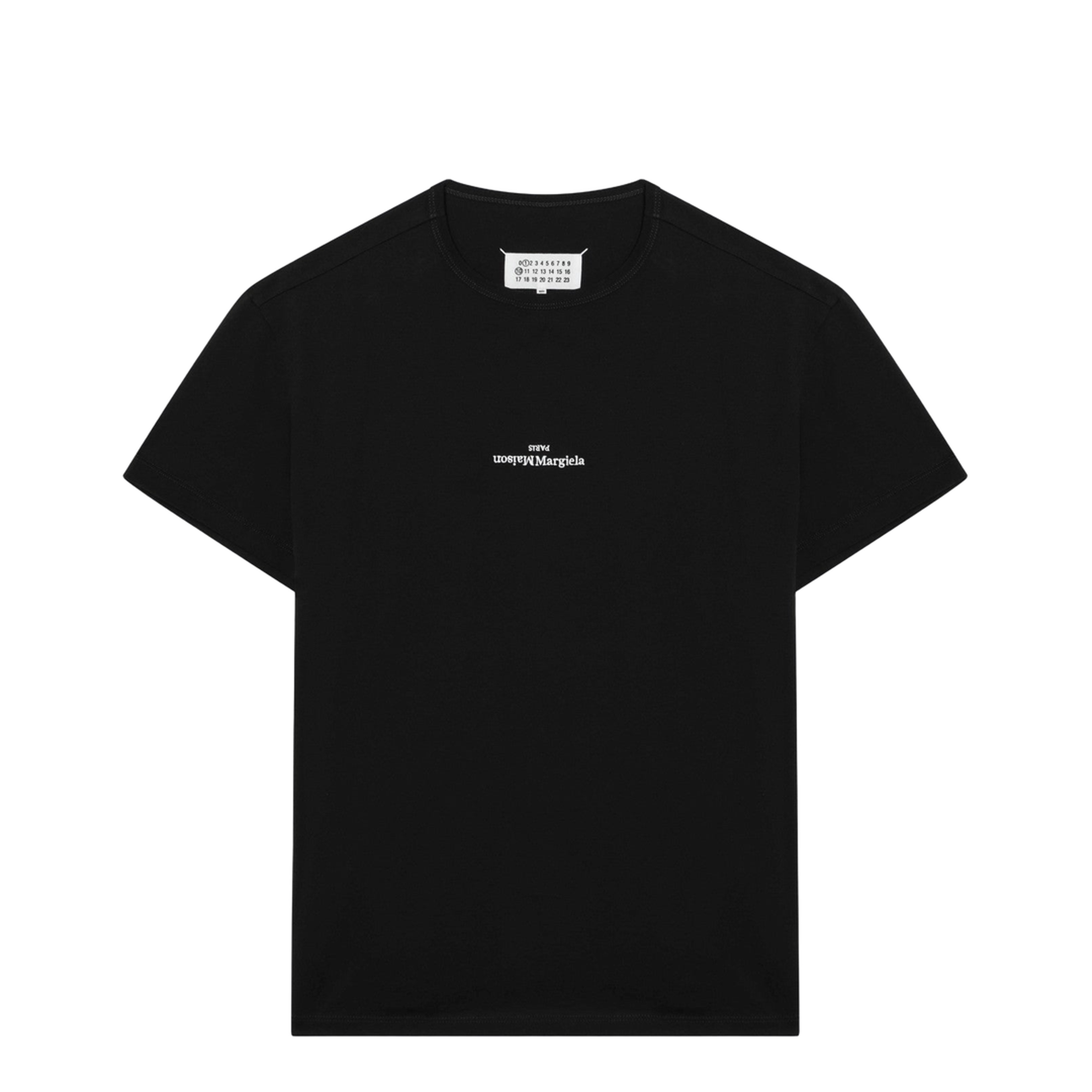 Black T-shirt with Distorted Logo