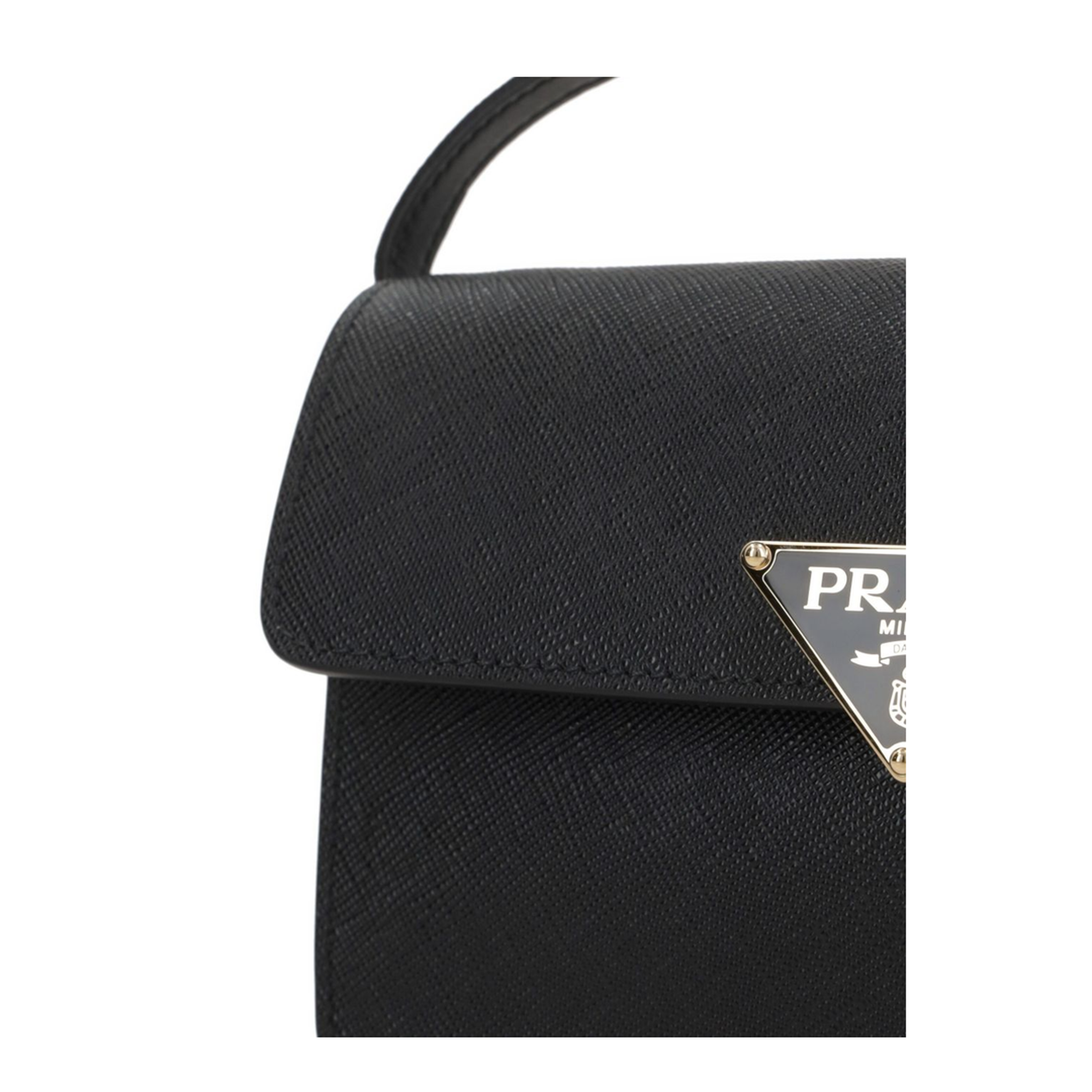 Mini Saffiano Leather Bag